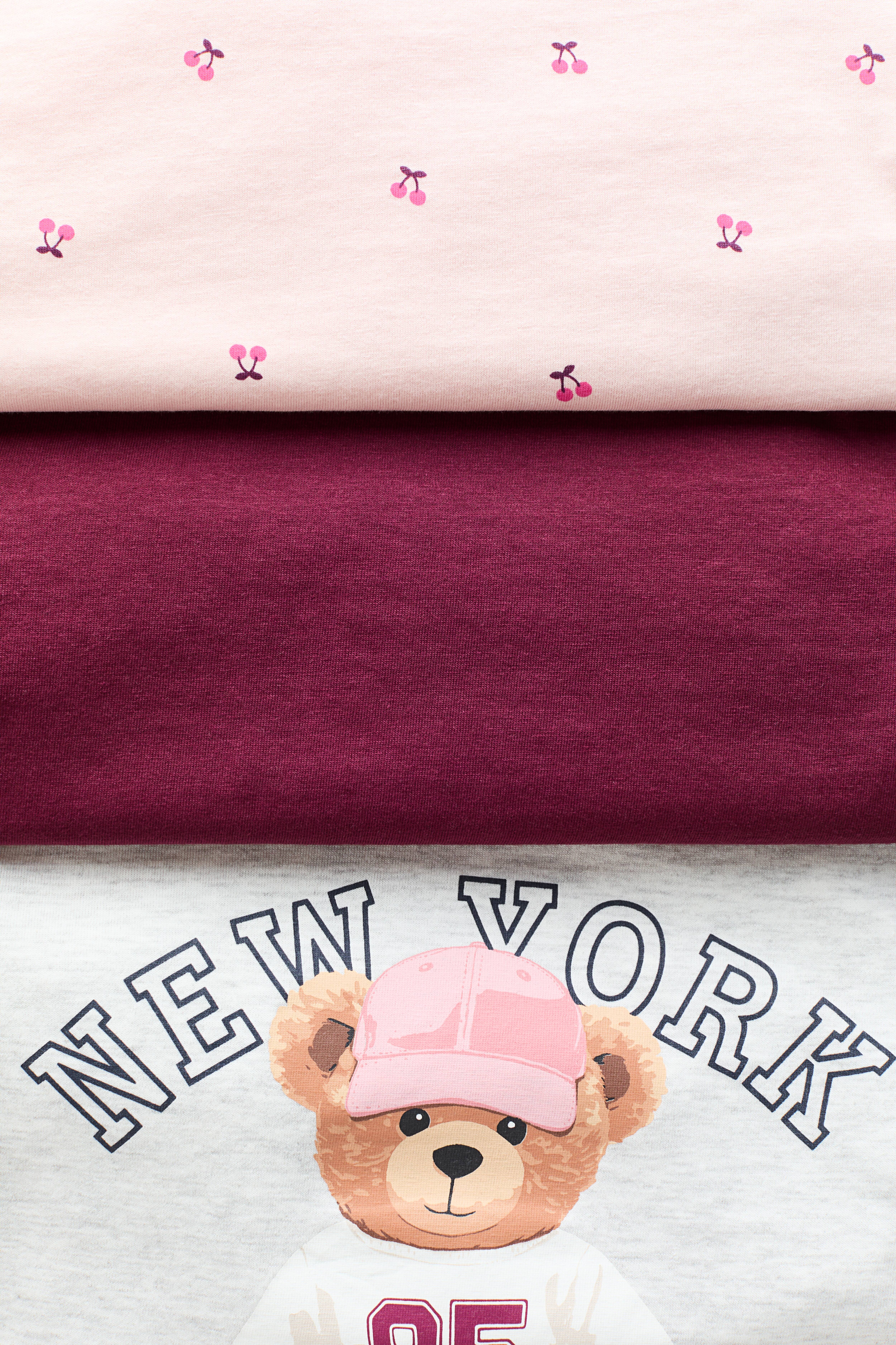 3-Pack Printed T-Shirts