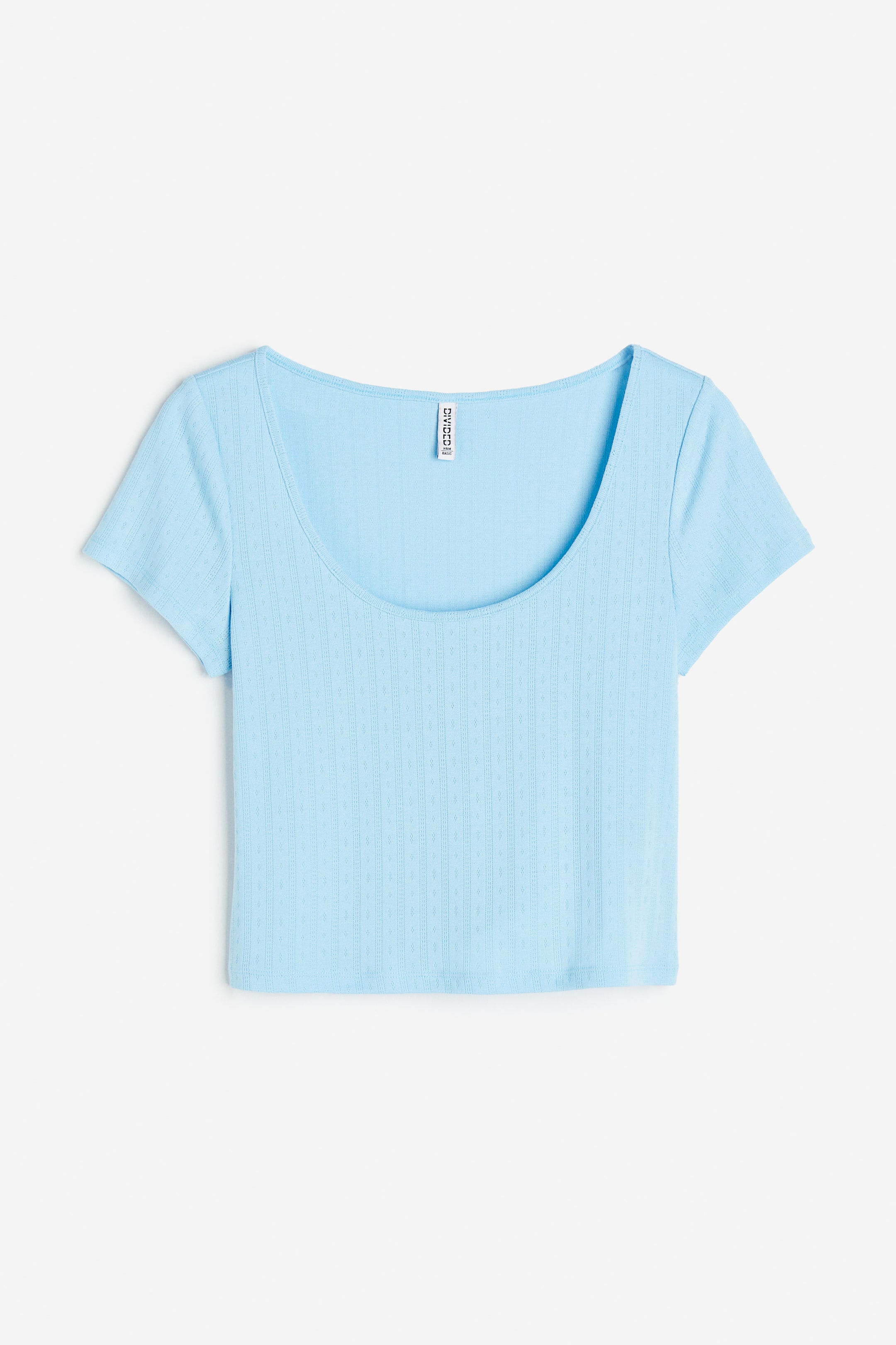 H&M+ Pointelle Jersey Top