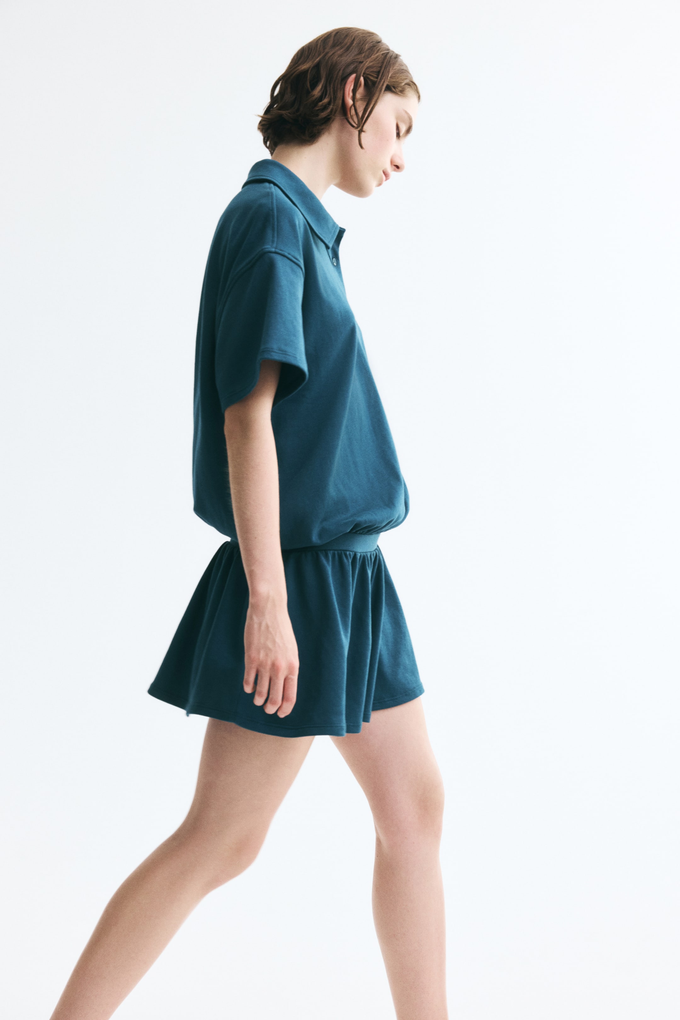 Женские платья H&M Sweatshirt Polo Dress — фото 5
