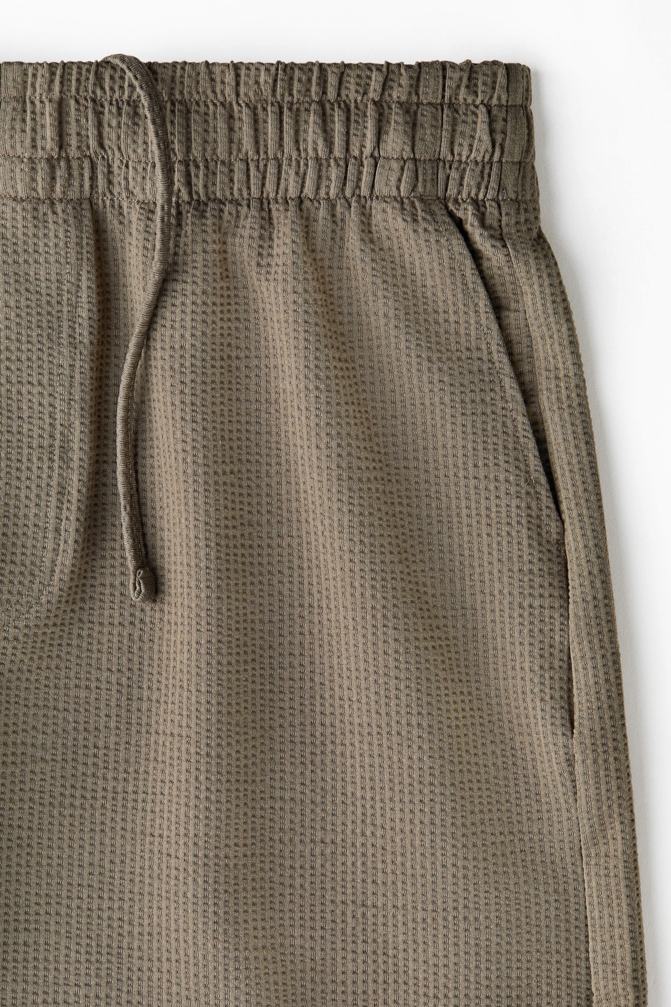 Relaxed Fit Waffled shorts