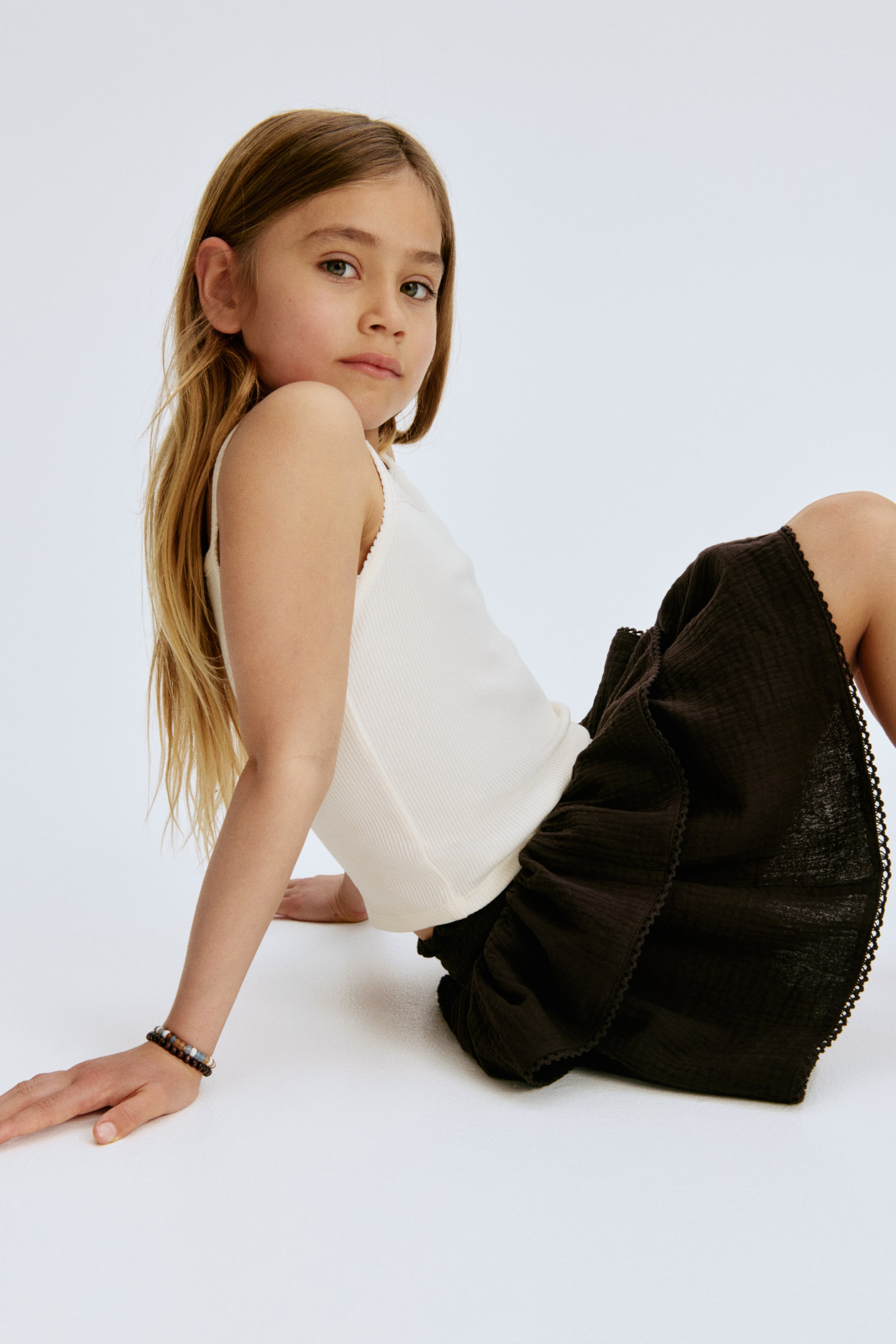 Детские юбки H&M Tiered Muslin Skirt — фото 3