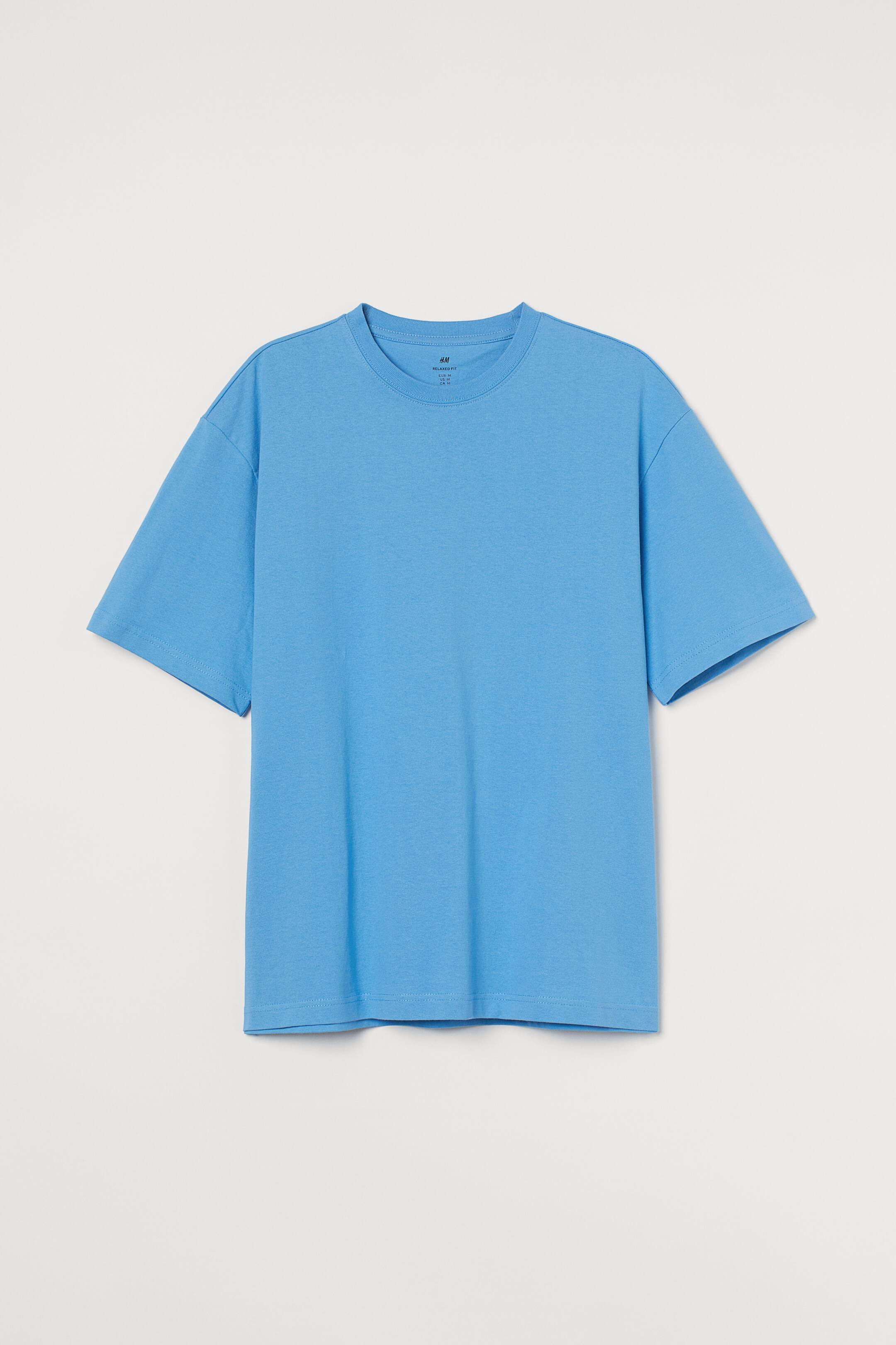 Prikaži veću sliku: Majica Loose Fit - Plava - Men | H&M RS 1