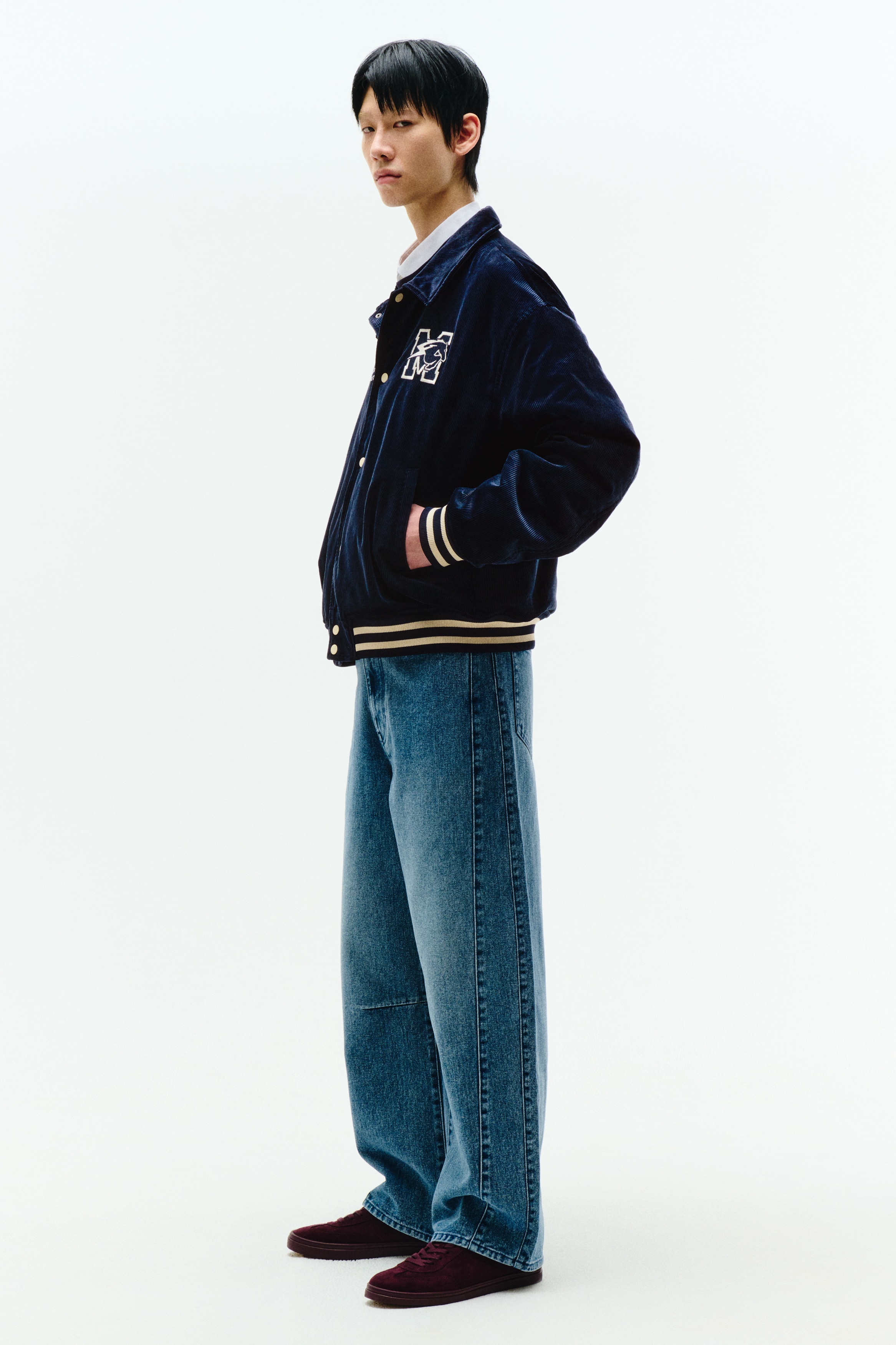 パッデッドスタジャン - ベージュ／Blessings Never Cease - Men | H&M JP