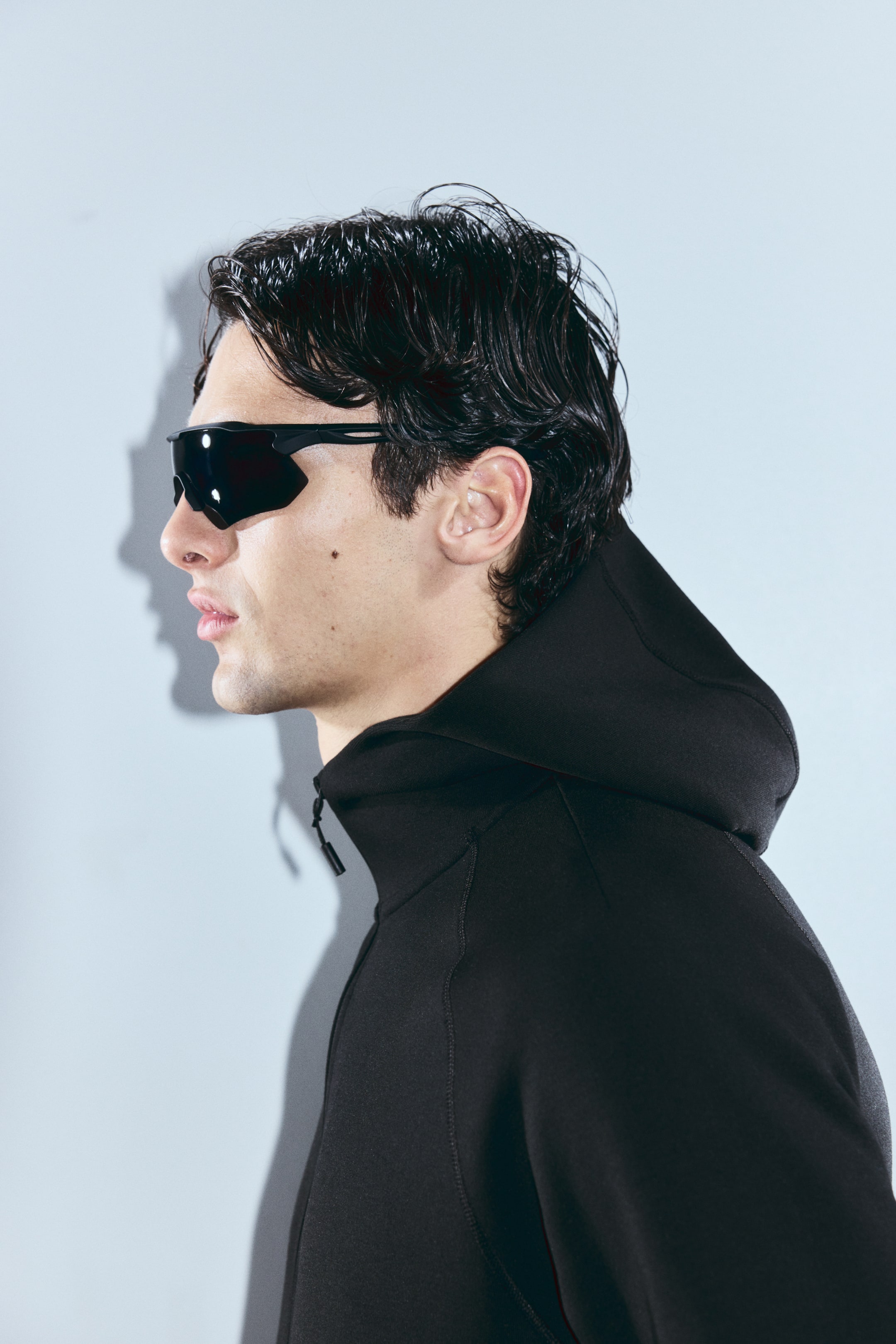 Visa större bild: Träningsmunkjacka med DryMove™ - Svart - HERR | H&M FI 1