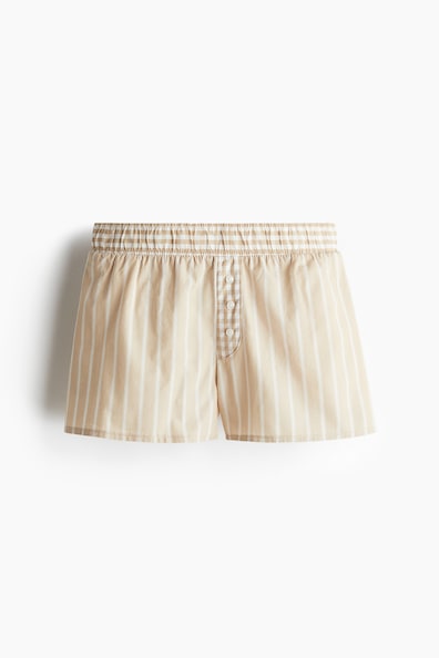 コットンプルオンショートパンツ