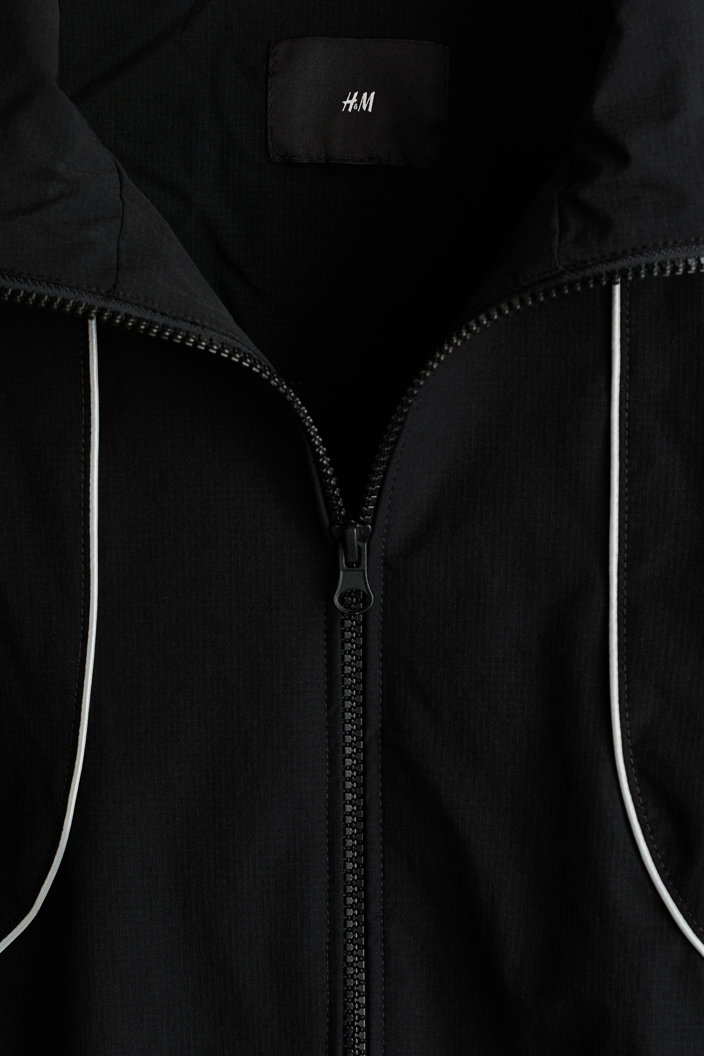 Men's Black Track jacket | H&M GB