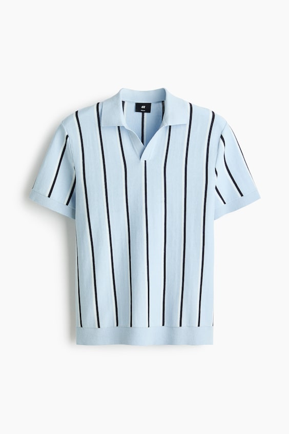 Мужские рубашки H&M Regular-Fit Cotton Polo Shirt