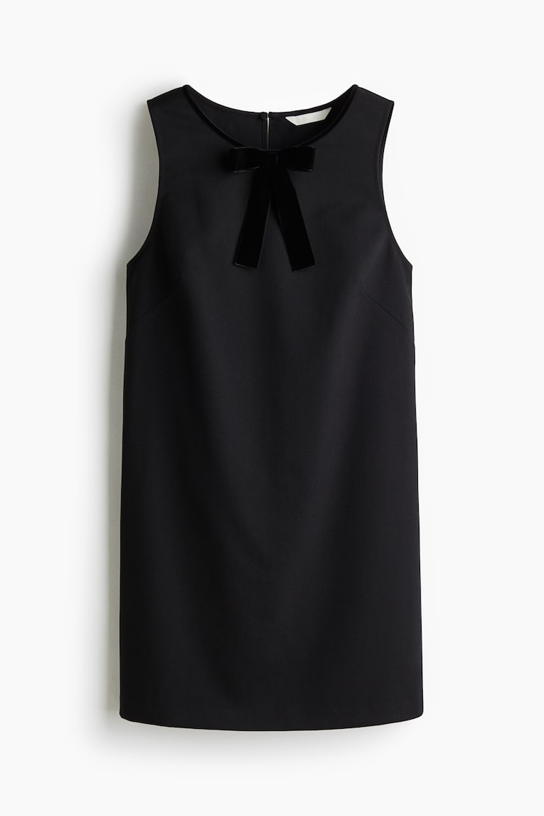 Women's Black A-Line Dress