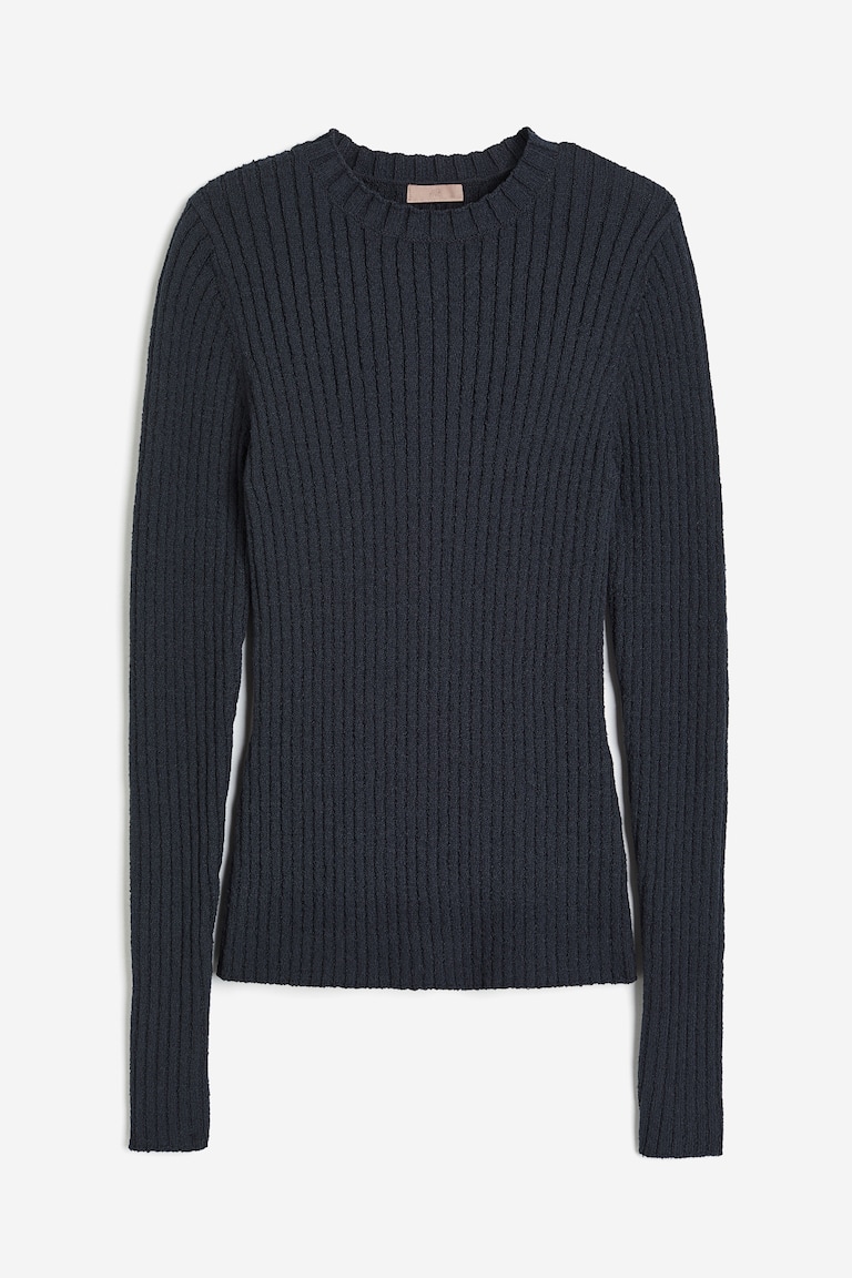 Bluza od rebrastog pletiva