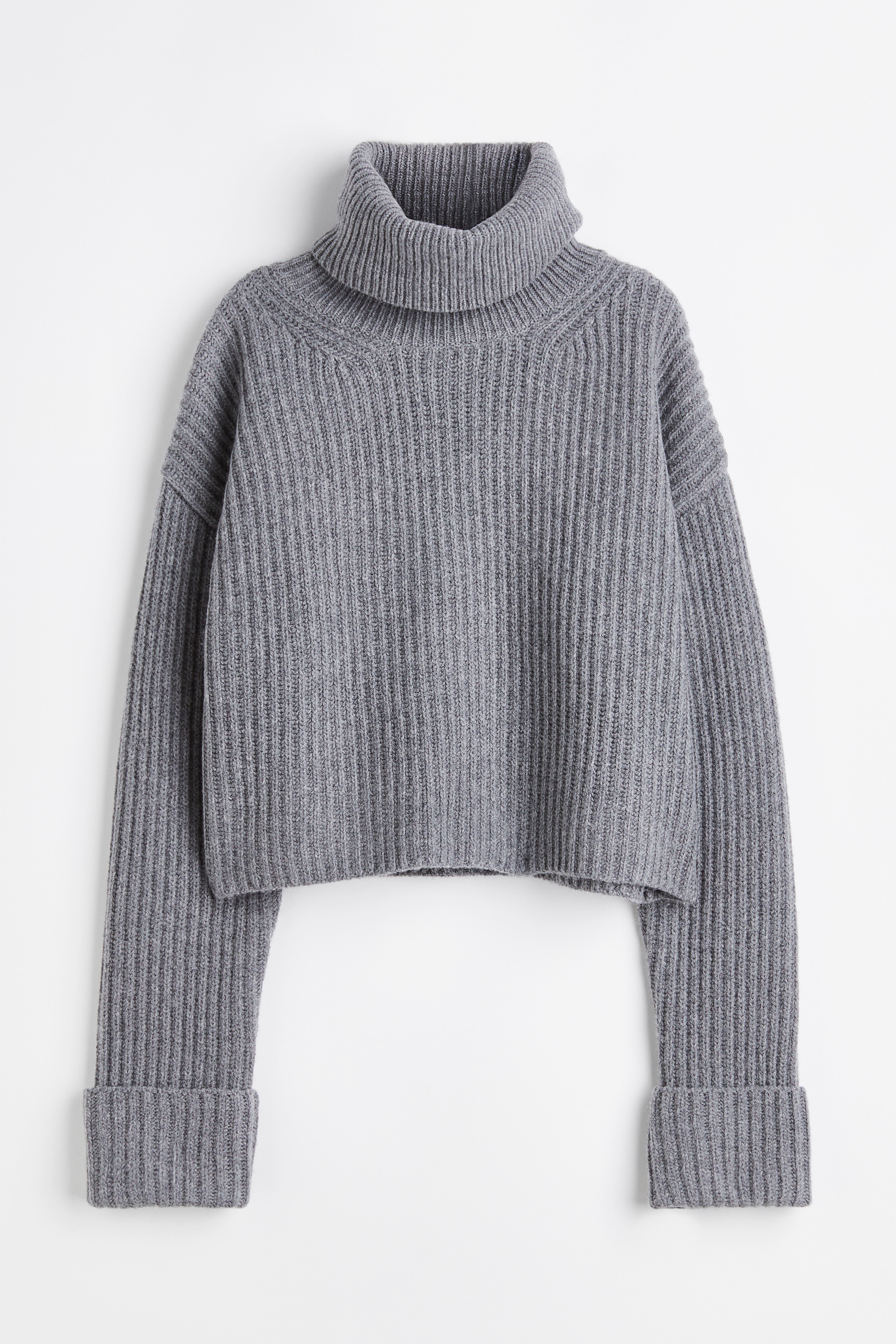 Gray sweater h&m best sale