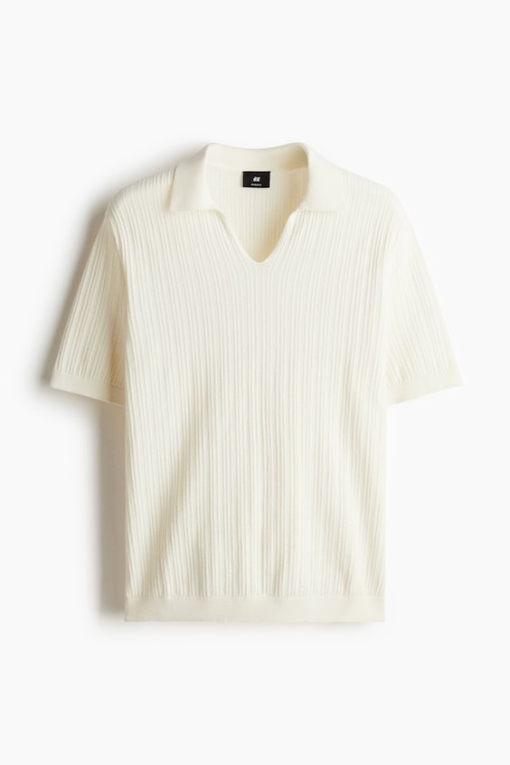 Мужские рубашки H&M Regular Fit Pima Cotton Polo Shirt