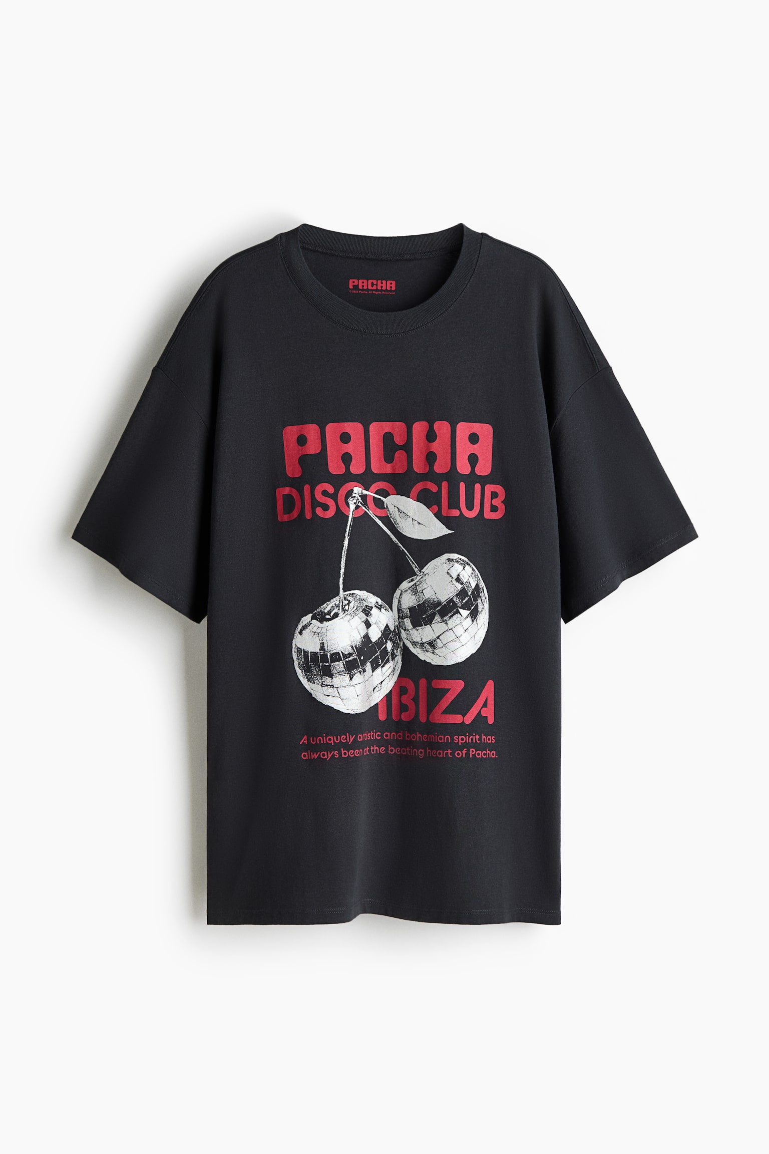 Oversized printed T-shirt - Dark grey/Pacha/Dark grey/Pacha/Cream/Pacha/White/Ford/White/Blondie/White/Henri Matisse/White/Coca-Cola/White/Leonardo da Vinci/Black/Simon Pietersz Verelst - 2