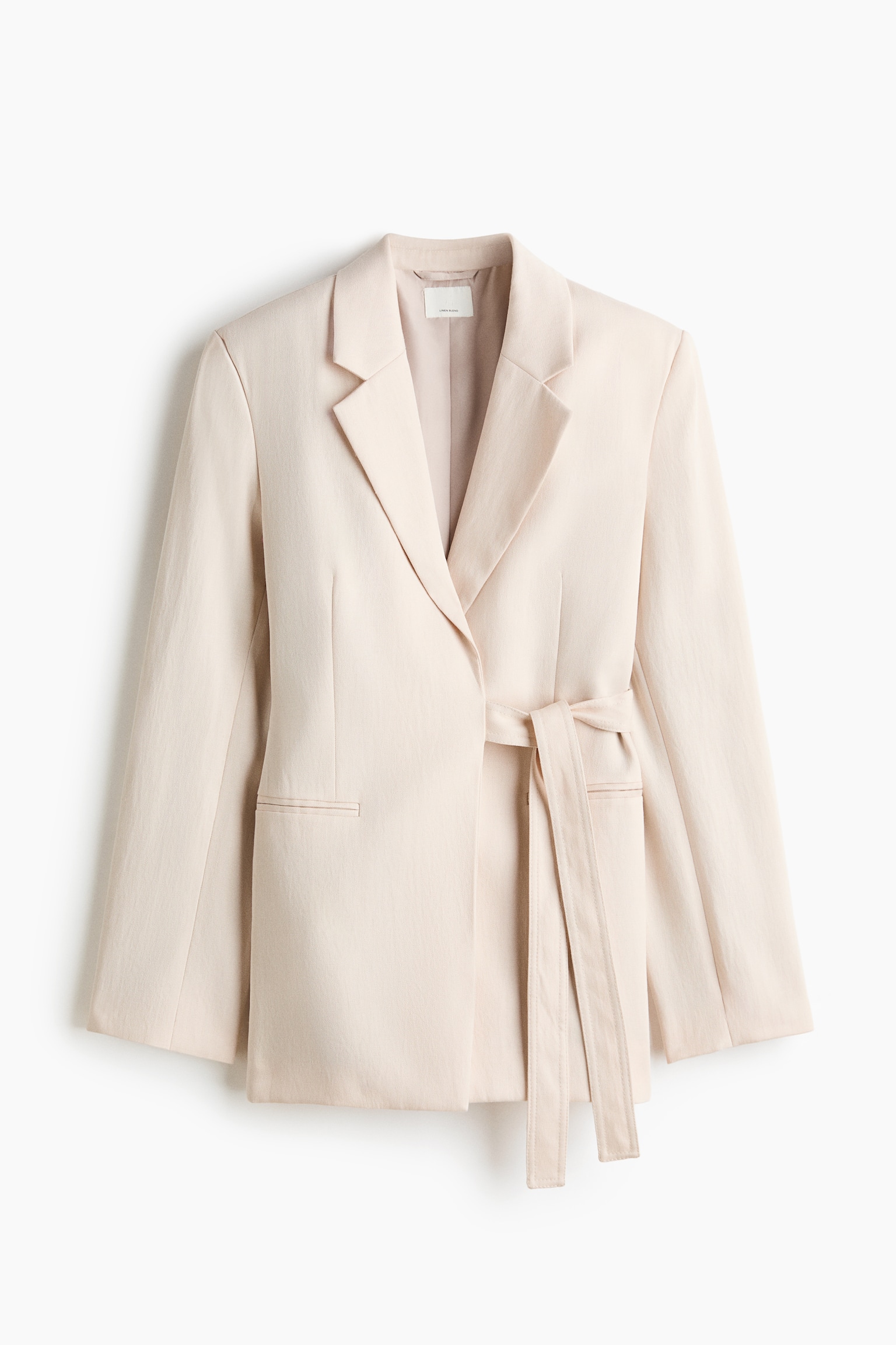 Wrap blazer - Light beige - 2
