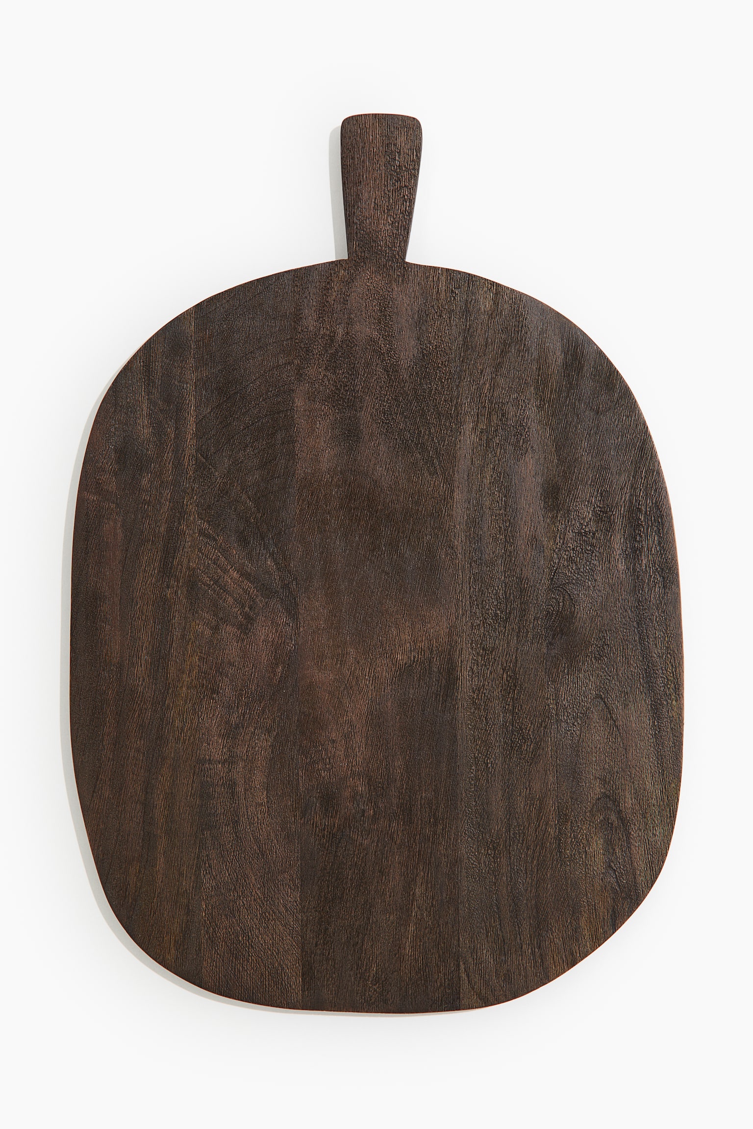 Large mango wood chopping board - Dark brown - 1