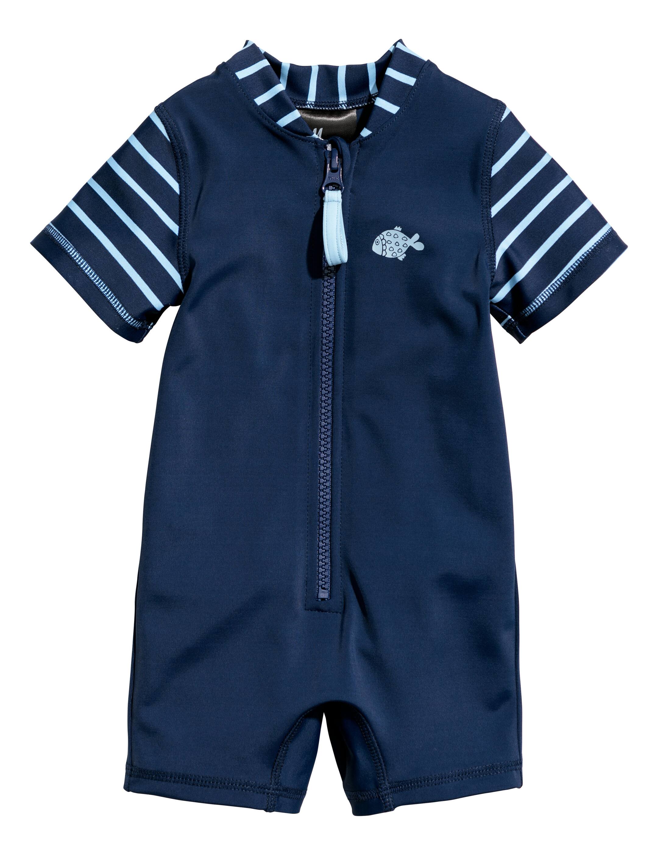 Agrandir l'image: Combinaison de bain UPF 50 - Bleu foncé - ENFANT | H&M FR 1