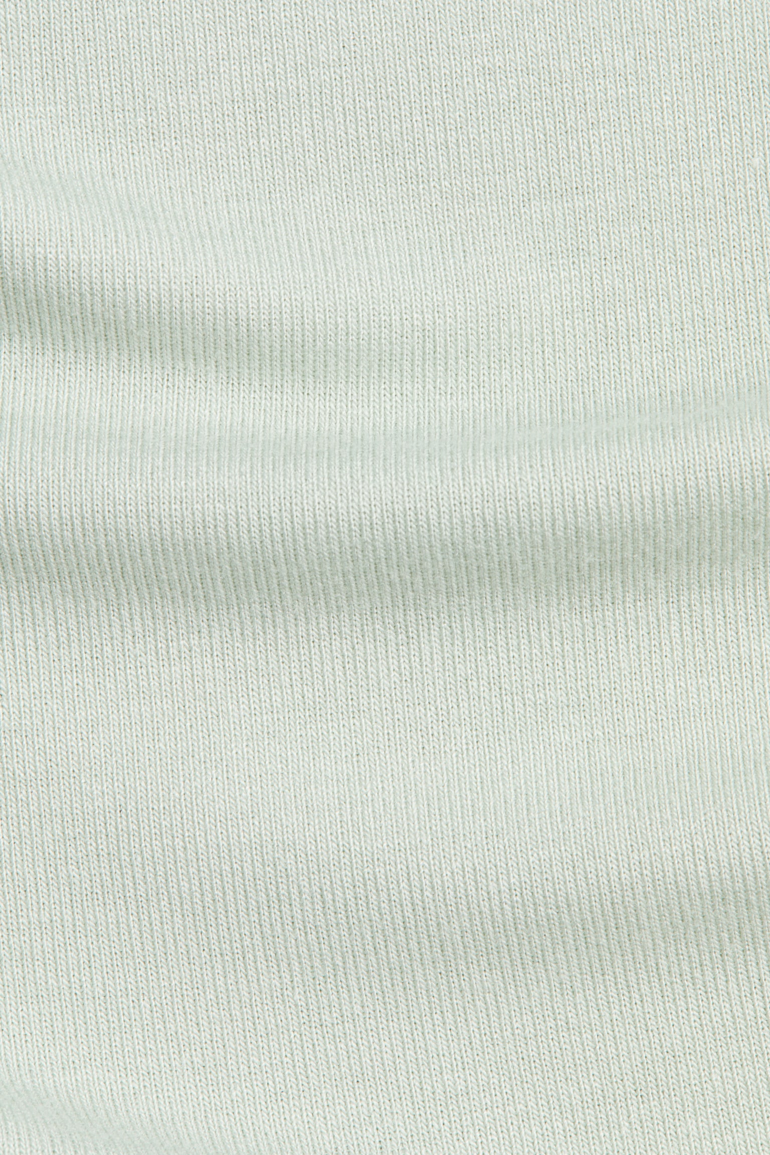 Draped Jersey Top - Light dusty green/Light beige/dotted/Brown - 5