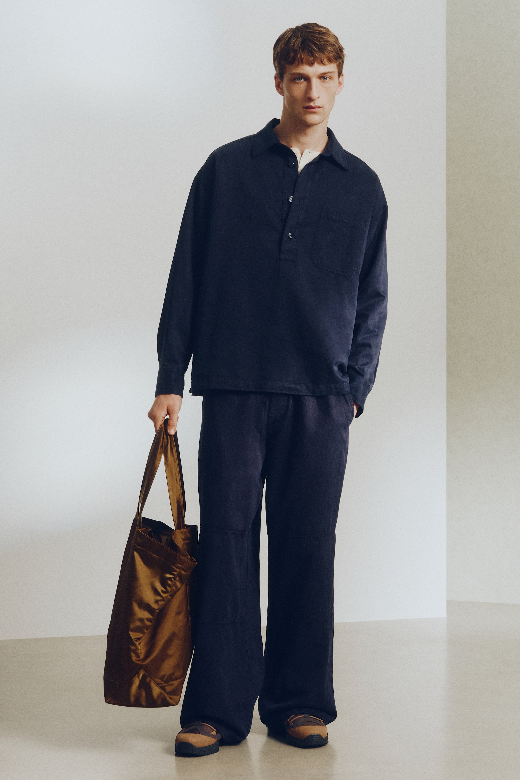 Chemise ample à enfiler
