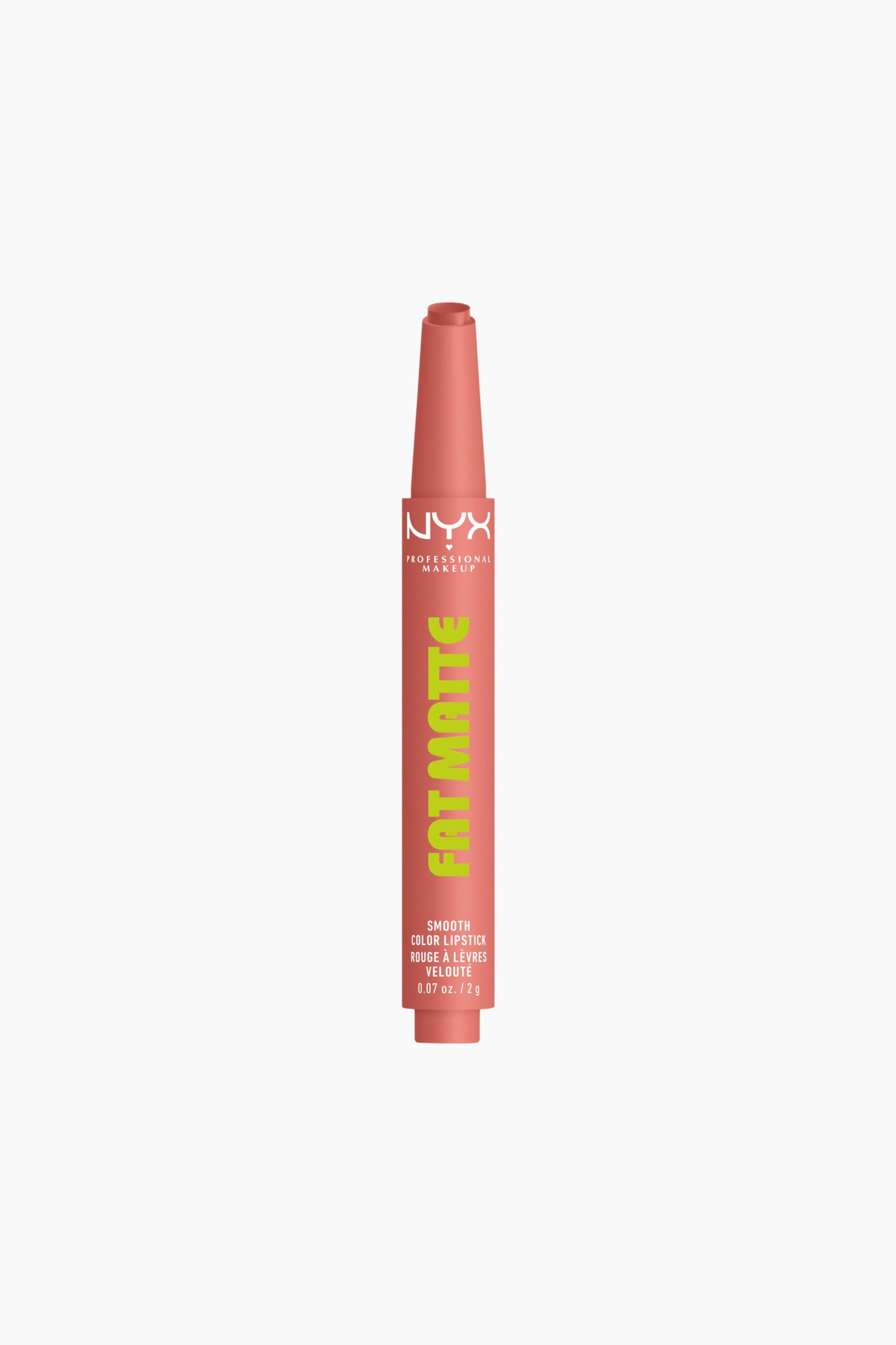 Fat Matte Smooth Color Lipstick - Cashemere Cutie/Flamingo Feather/Hibiscus Hug/Pink Puff/Toasty Taupe/Cozy Whipped 01/Rose Robe/Fuzzy Flame