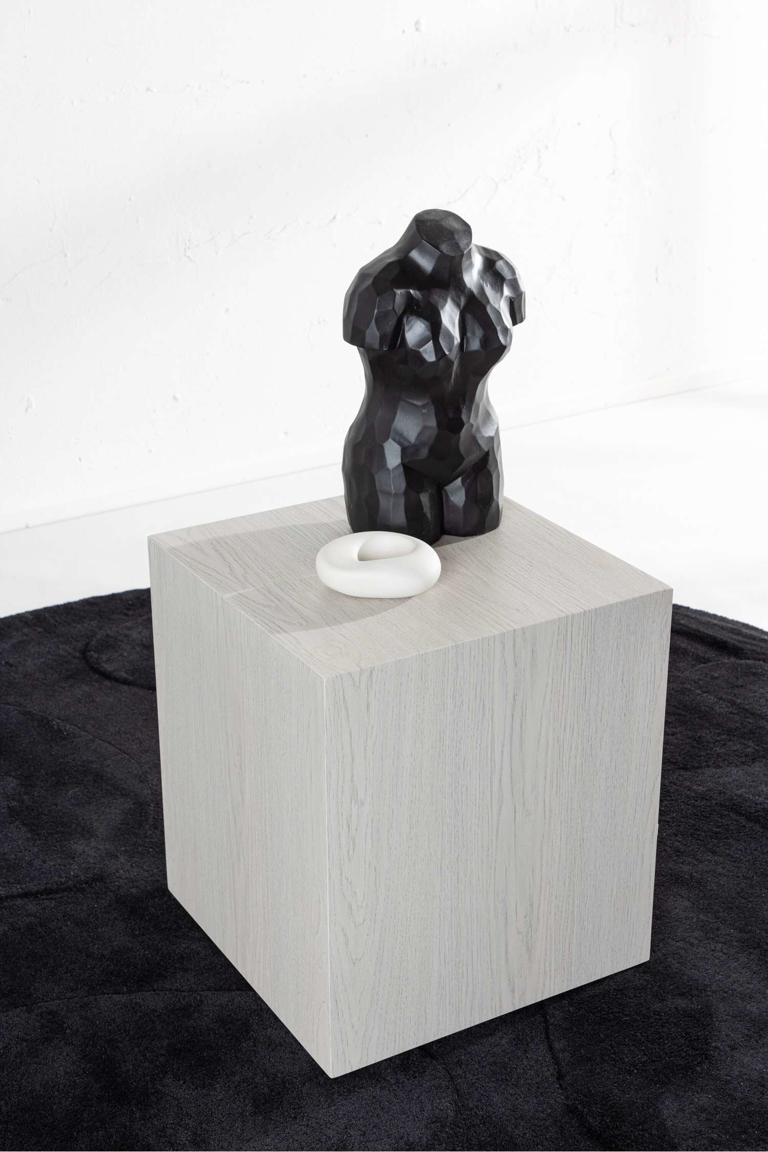 York Sofa Table - Mdf, White/Mdf, Mocca