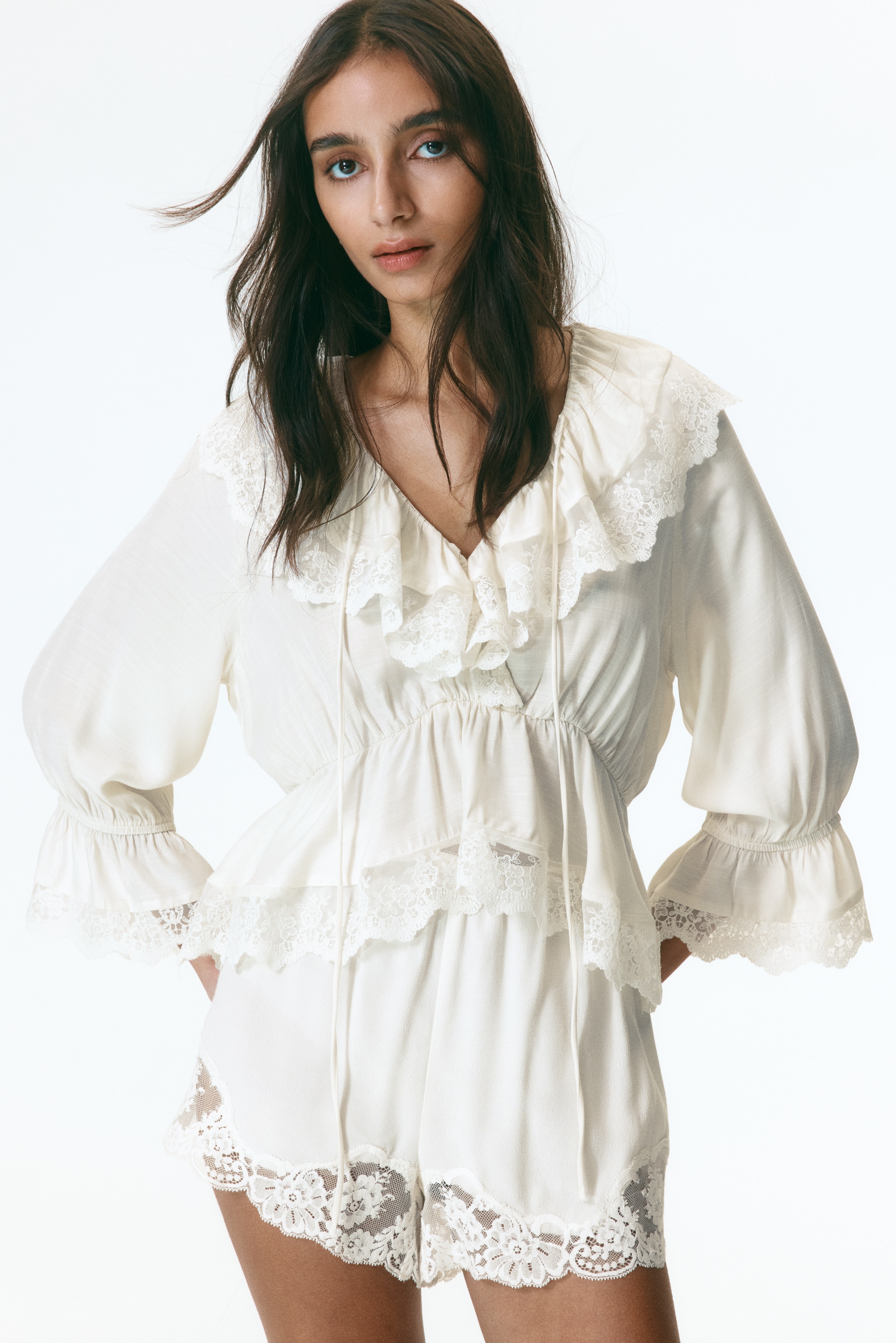 Flounced Peplum Blouse from H&M - $33.99