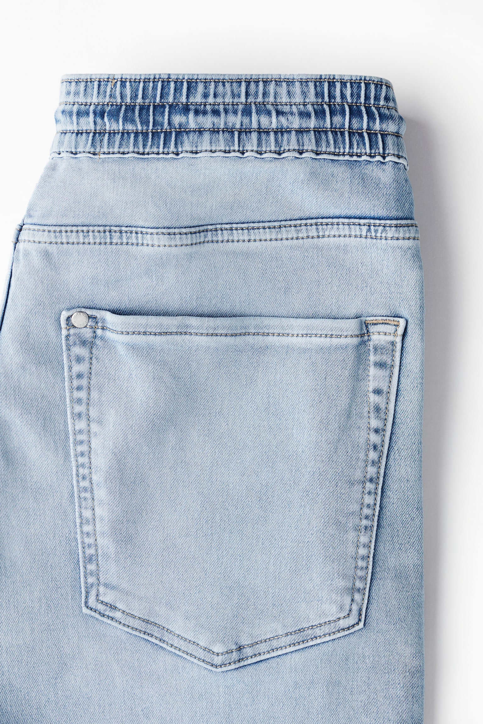 Hybrid Slim Denim shorts - Light denim blue - 7