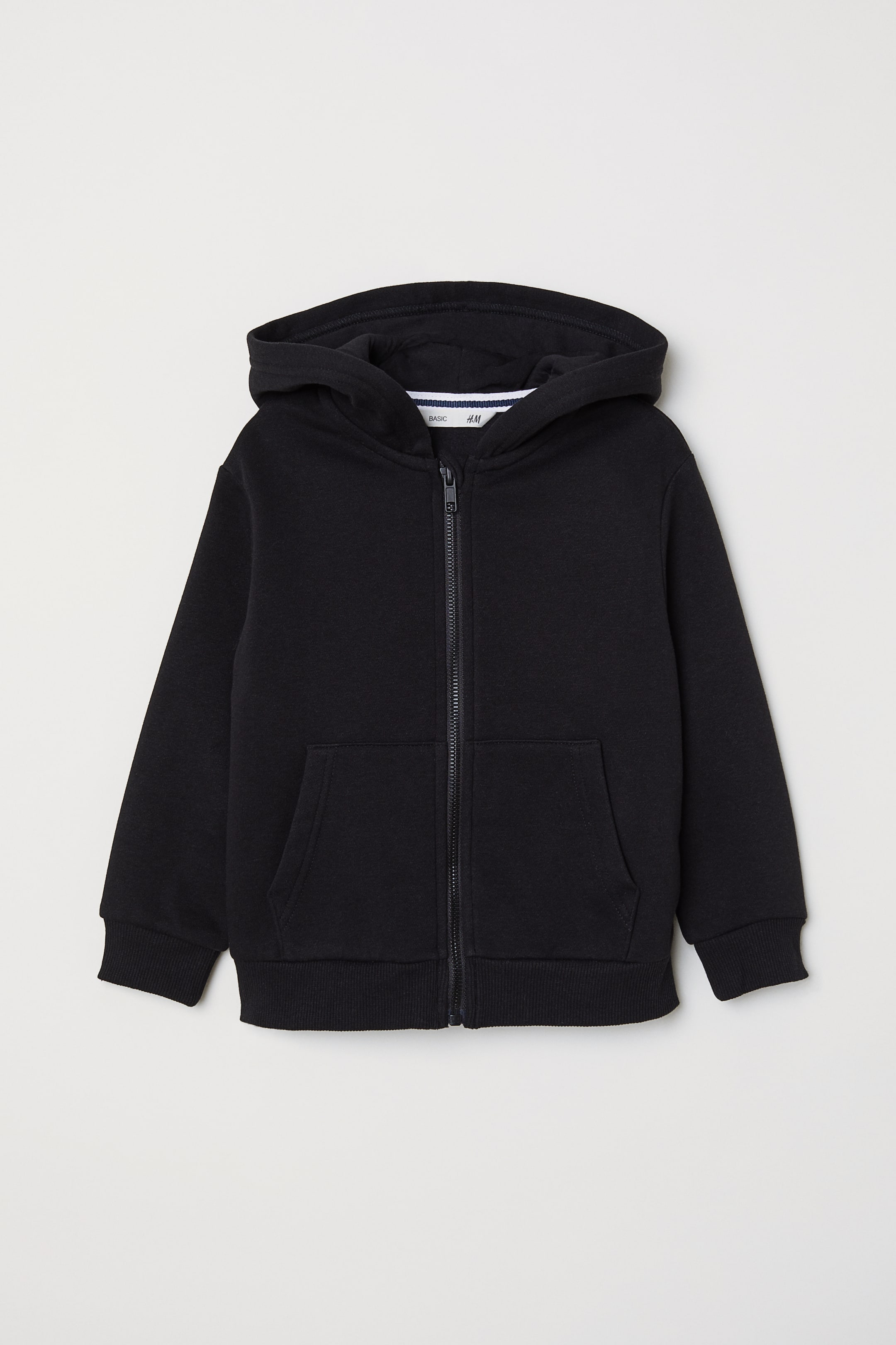View larger image: Hooded Jacket - Black - Kids | H&M US 1