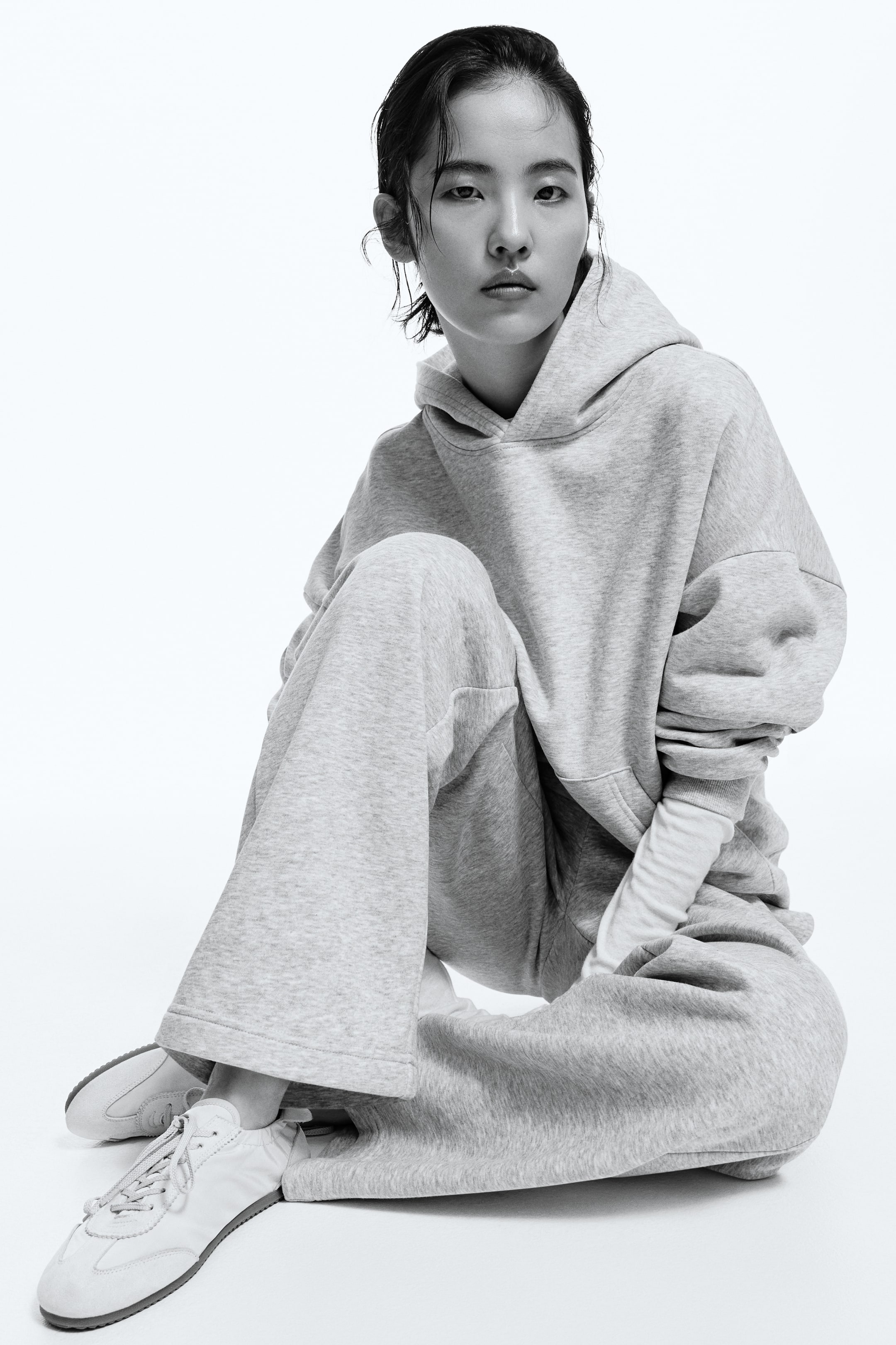 Größeres Bild anzeigen: Sweatpants - Hellgraumeliert - Ladies | H&M AT 4