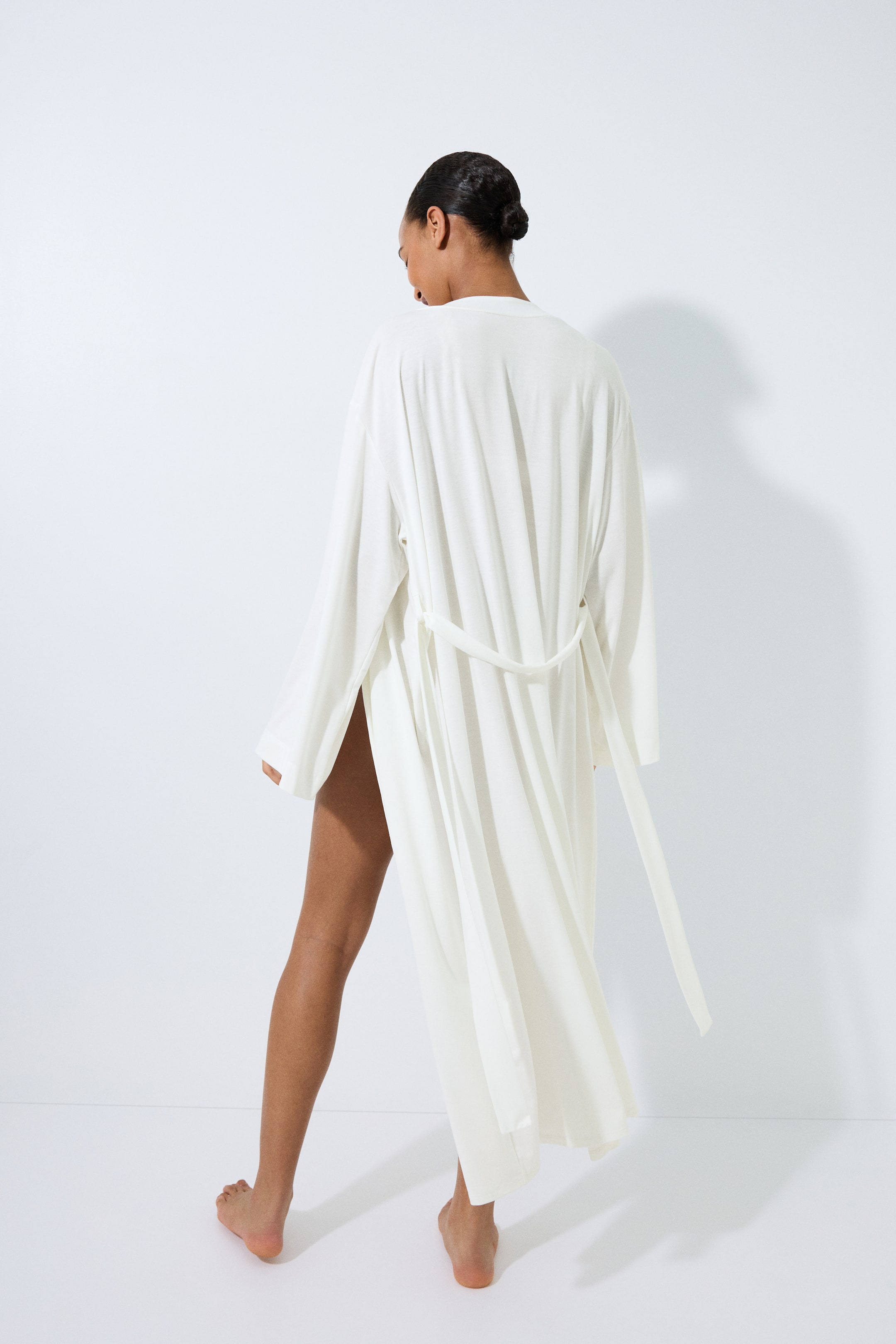 Robe de chambre en jersey