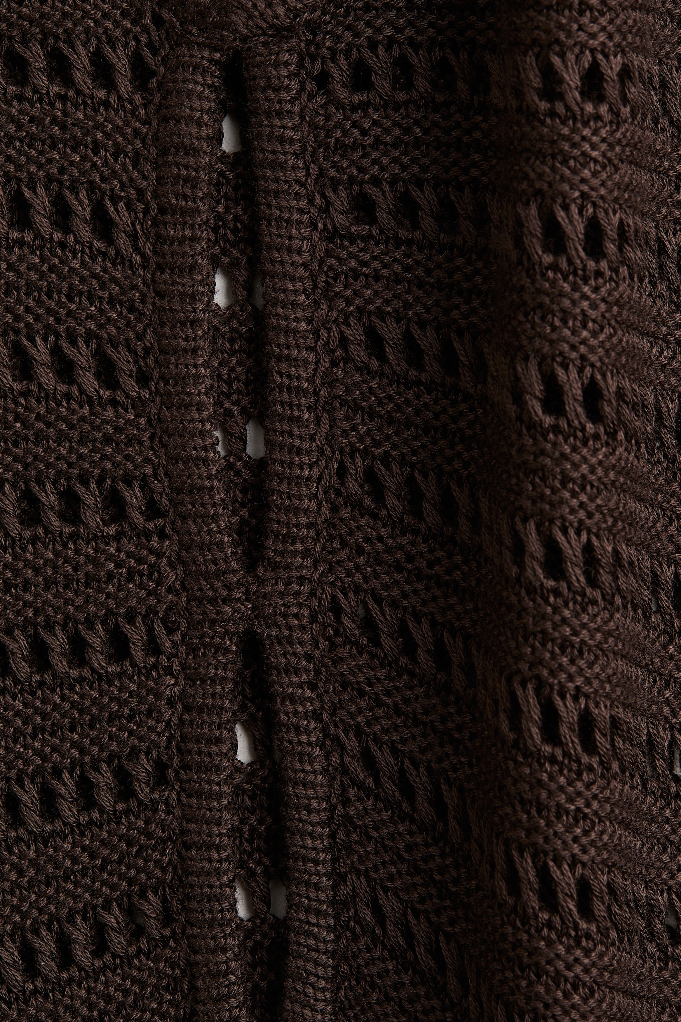 Pointelle-knit dress