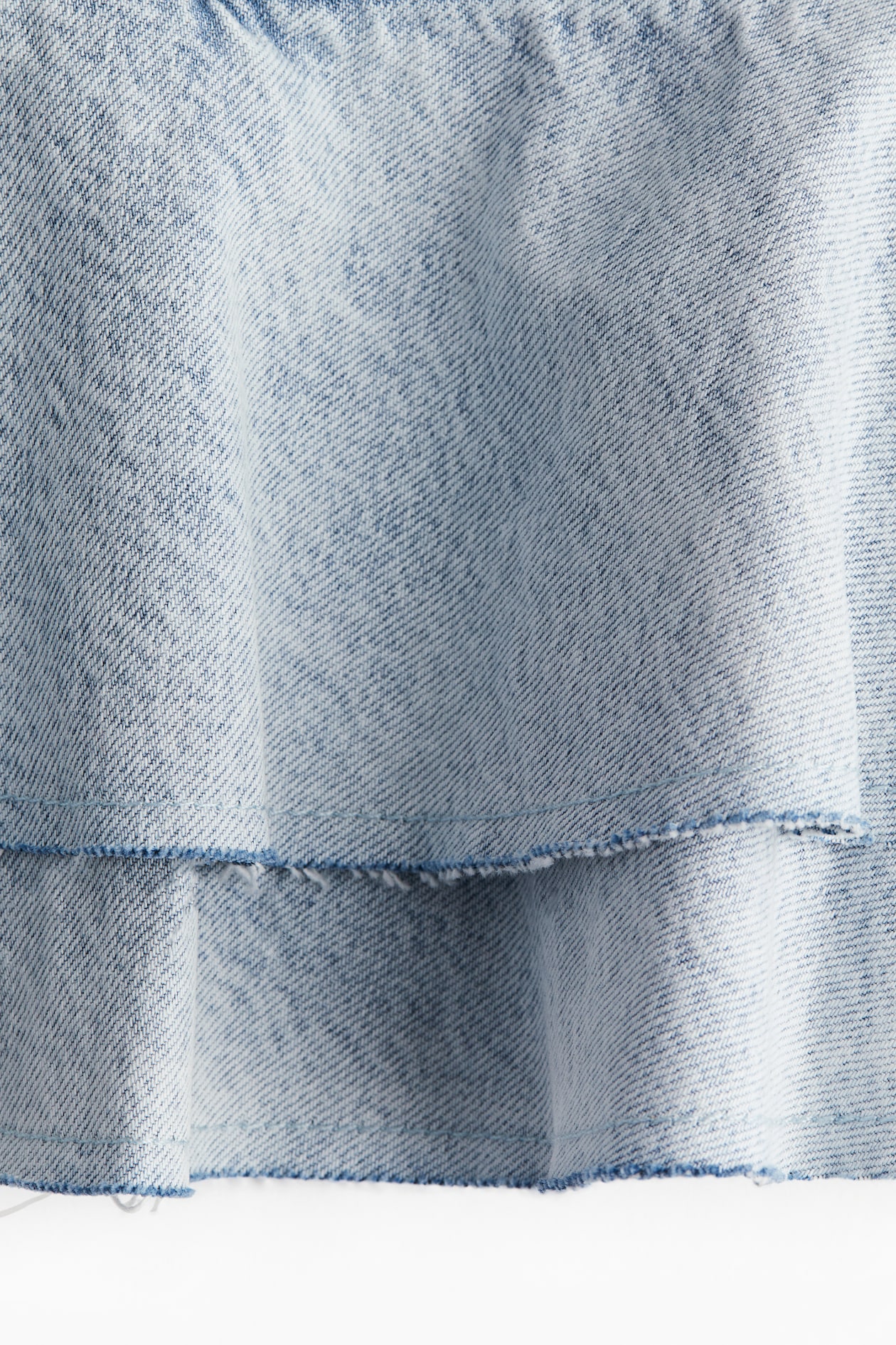 Denim Mini Skirt - image 2