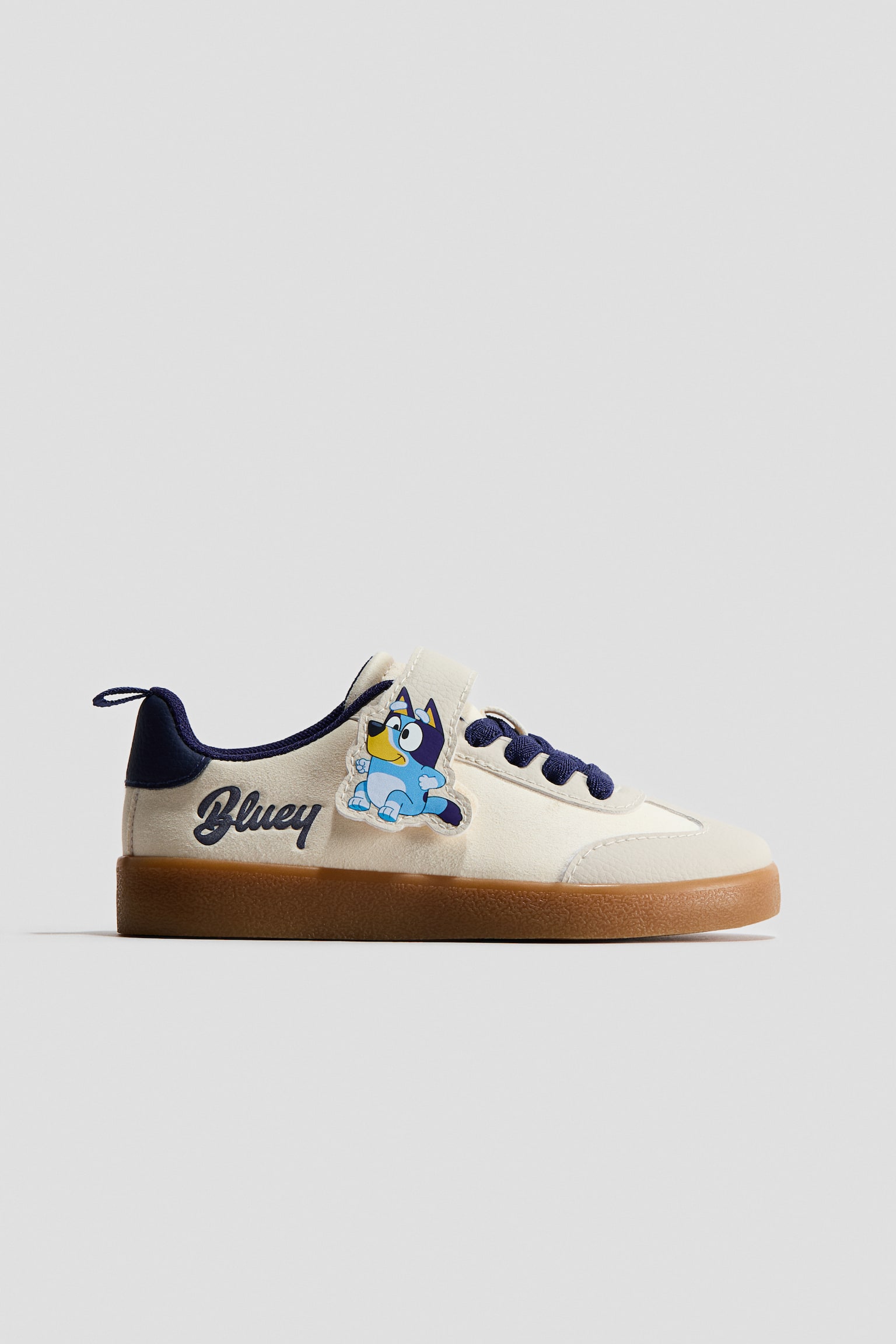 Детские кроссовки H&M Sneakers with Appliqués, цвет: Бежевый — фото 1