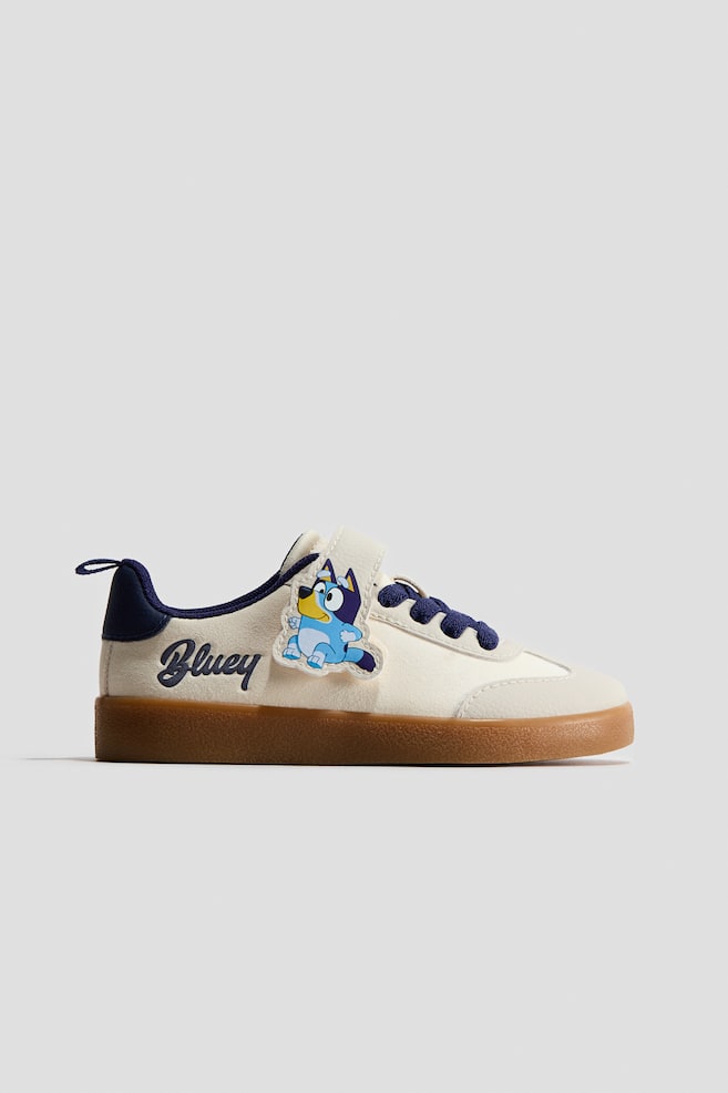 Sneakers with Appliqués - Beige/Bluey/Cream/Pokémon/Navy blue/Marvel Comics - 1