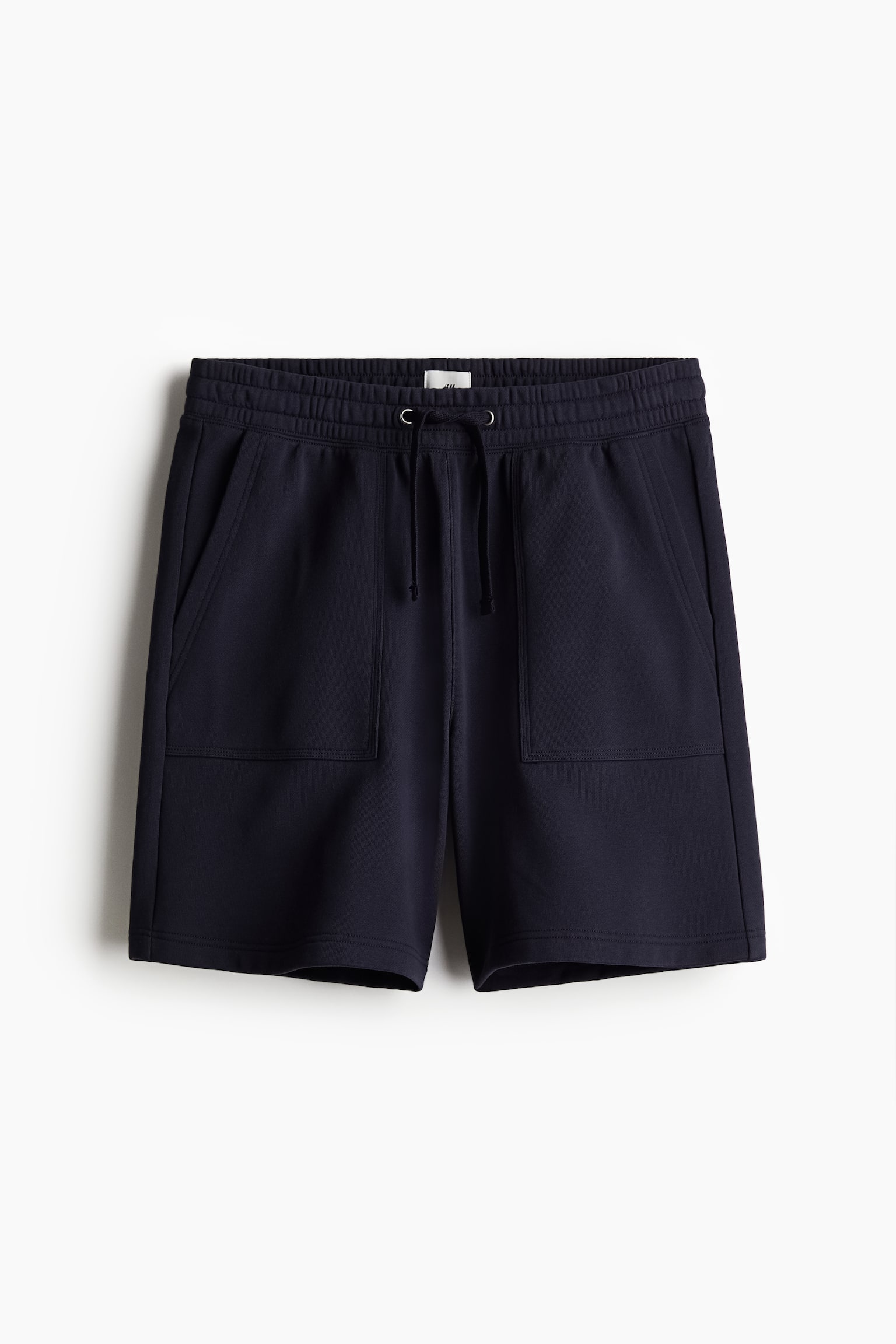 Regular Fit Sweatshorts - Navy blue/Cream - 2