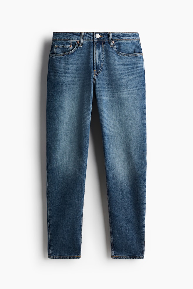 Regular Tapered Jeans - Denimblauw/Denimblauw/Zwart/Licht denimblauw/Grijs/Zwart - 1