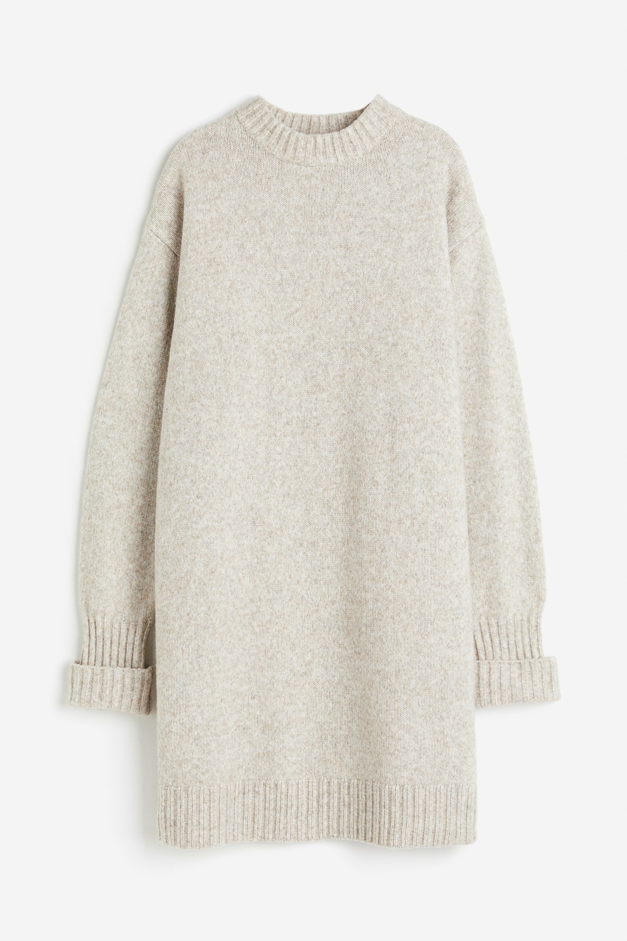 Biman-M Knit Dress - Medium Grey Melange