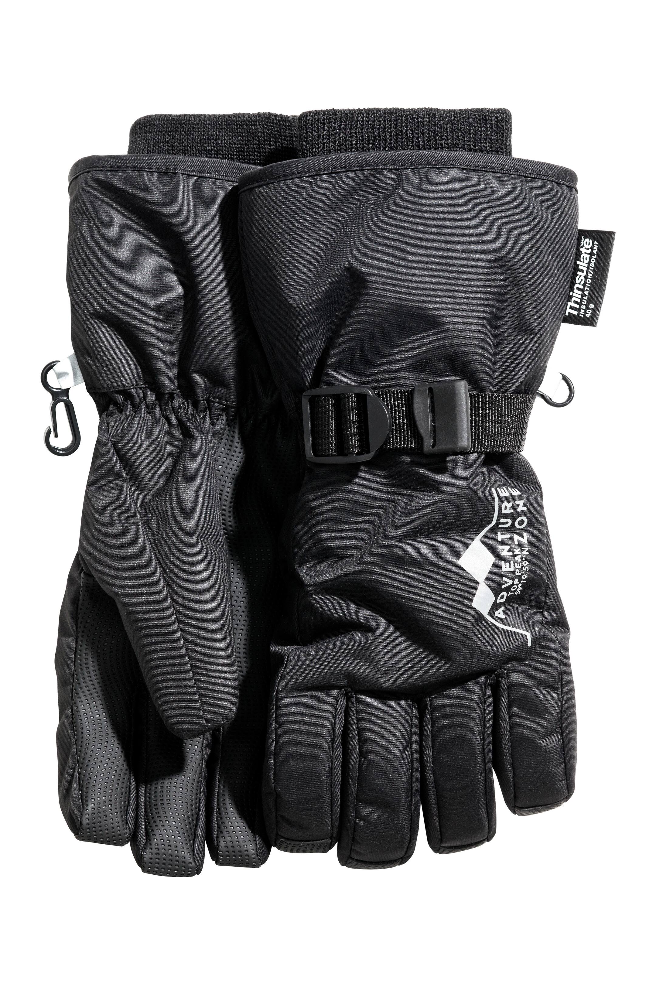 View larger image: Ski Gloves - Black - Kids | H&M CA 1
