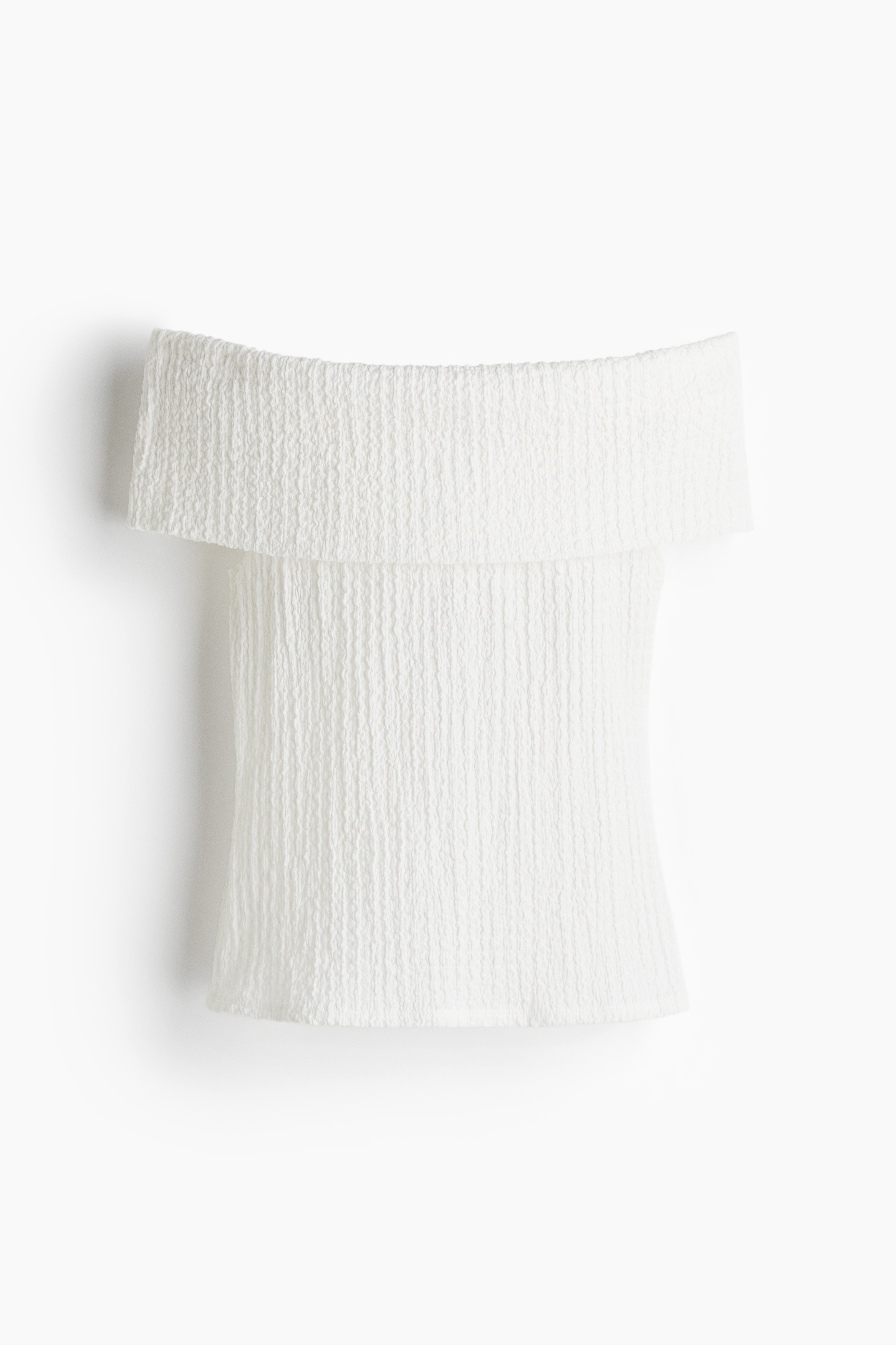 Tričko s odhalenými plecami - Biela/Červená/Čierna