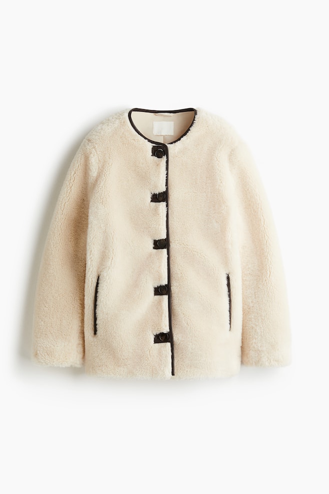 Jacket - Light beige/Dark brown/Mole - 1