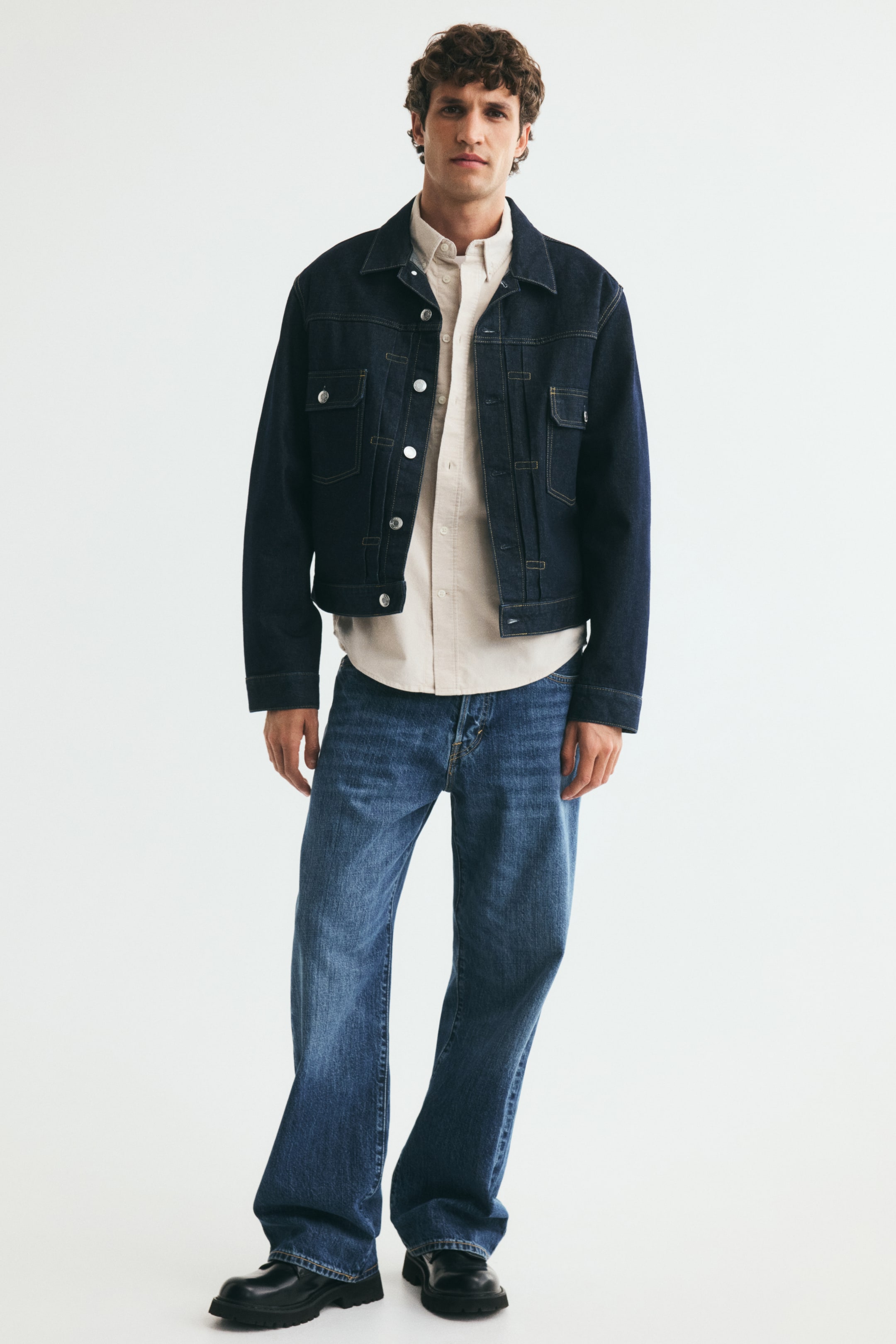 Regular-Fit Corduroy Shirt