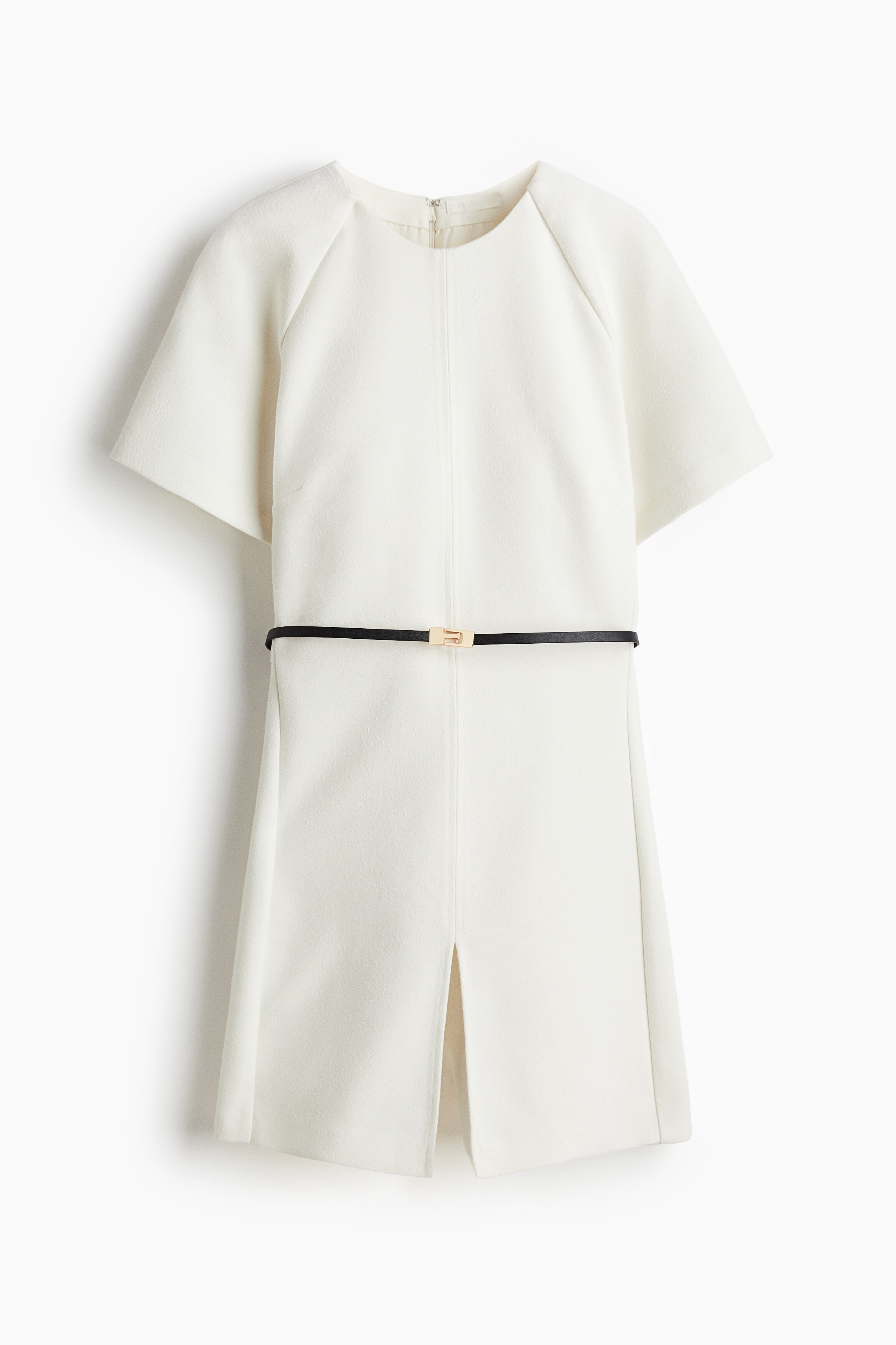 Belted playsuit - Cream