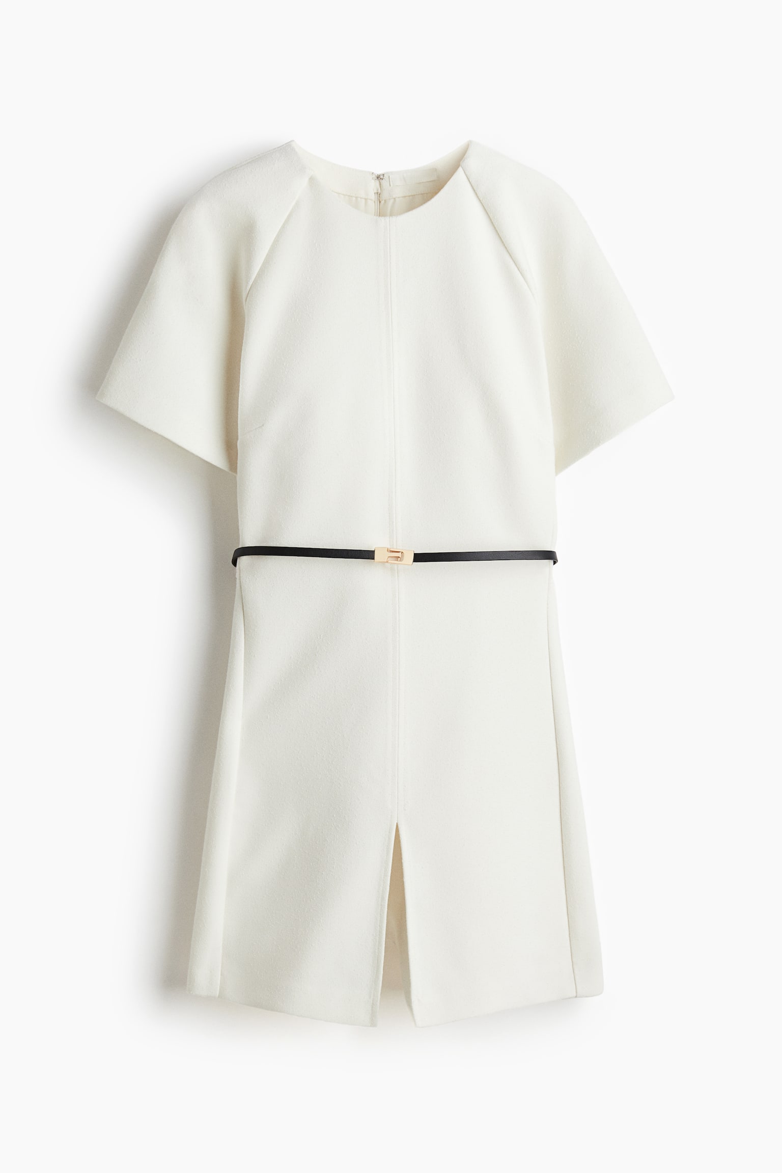 Женский комбинезон H&M Belted Romper, цвет: Кремовый — фото 1