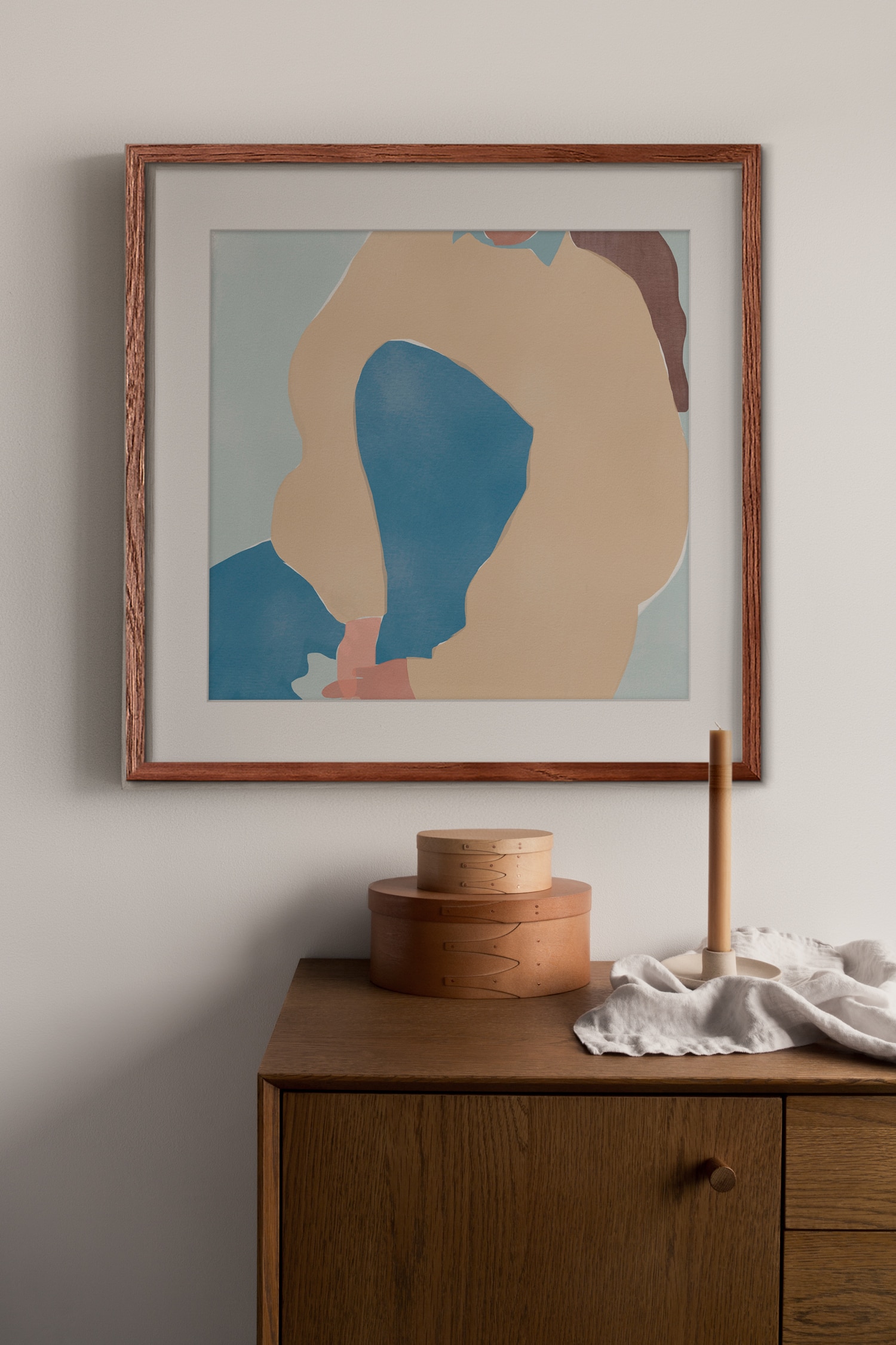 Little Dean - Oversized Sweater (framed) - Flerfarvet