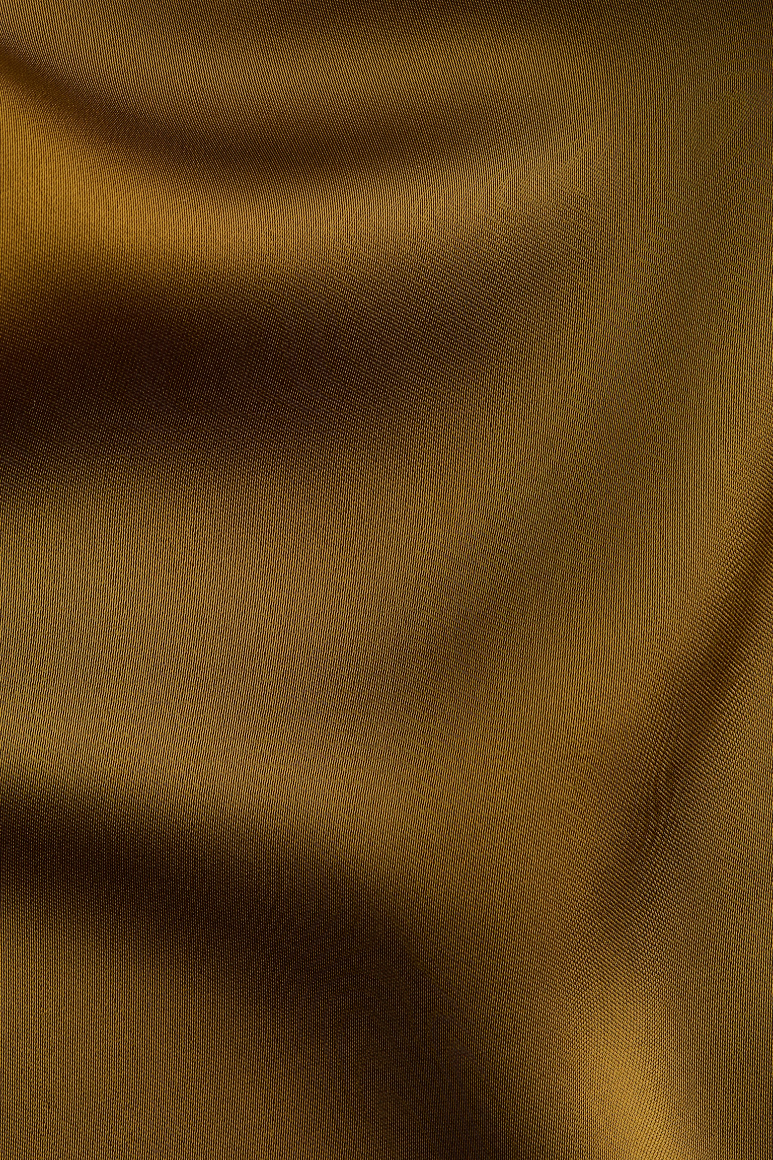 Женский топ H&M Satin Mock Turtleneck Top, цвет: Хаки зелёный — фото 7