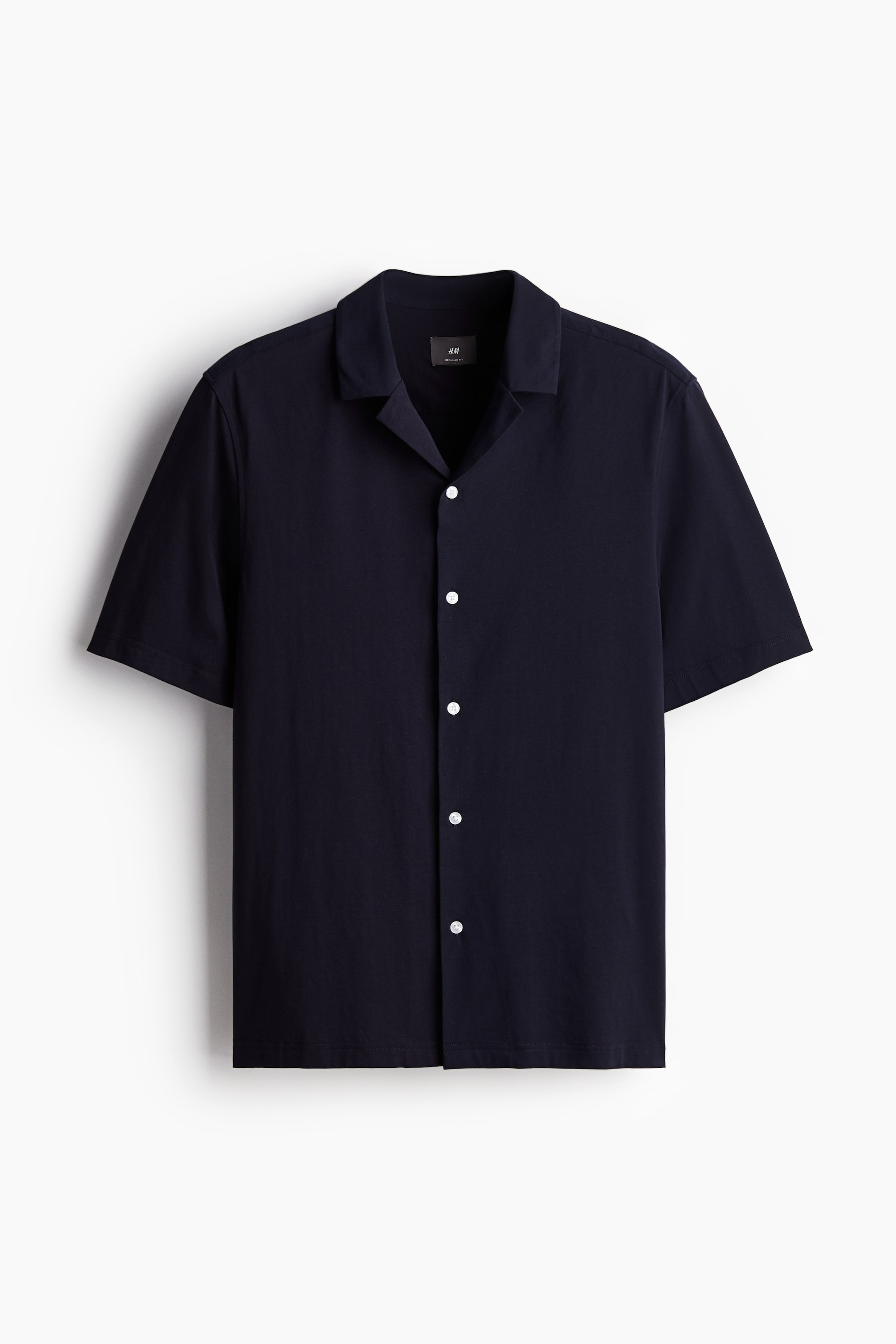 Regular Fit Pima Cotton Resort Shirt - Short sleeve - Regular length ...