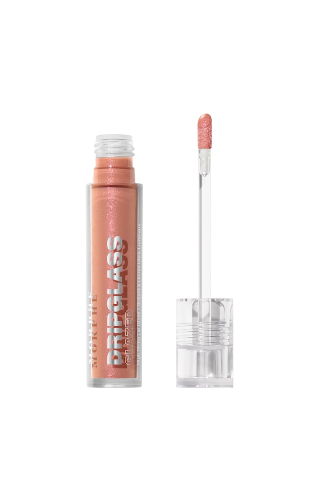 Dripglass Glazed High Shine Lip Gloss - Beige Beam/Glint Of Pink/Raspberry Reflection/Shatterproof Mauve/Opalescent Orchid/Pink Mirror/Nude Gleam/Polished Peach/So Transparent/Peach Prism/Berry Stained/Unbreakable Brick - 1