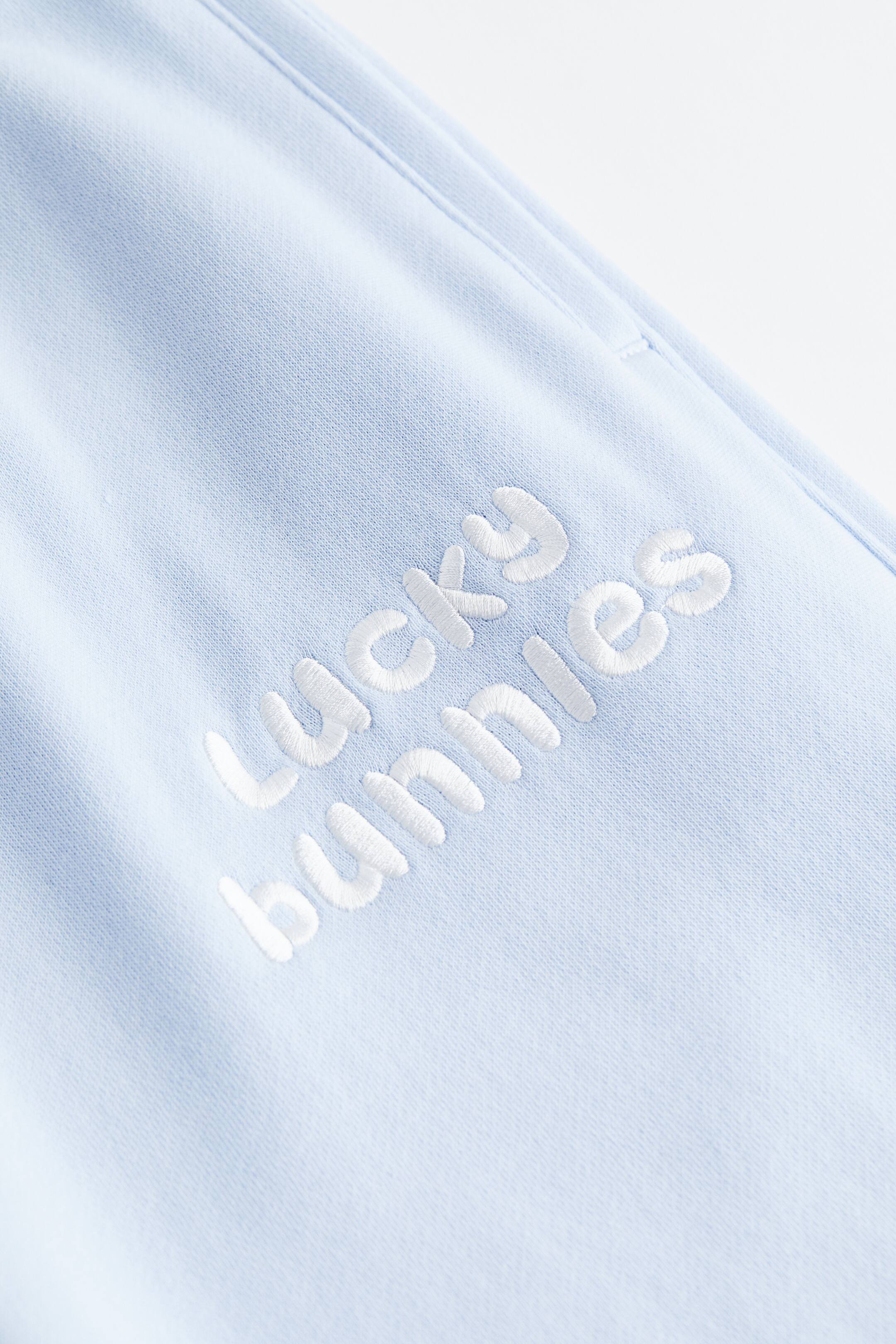 View larger image: Motif-detail joggers - Light blue/Lucky Bunnies - Ladies | H&M IN 2