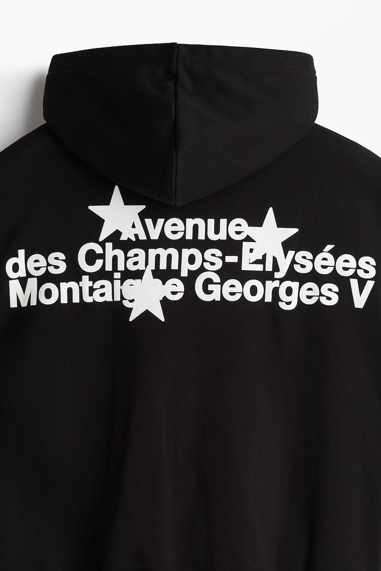 Loose Fit Zip-through hoodie