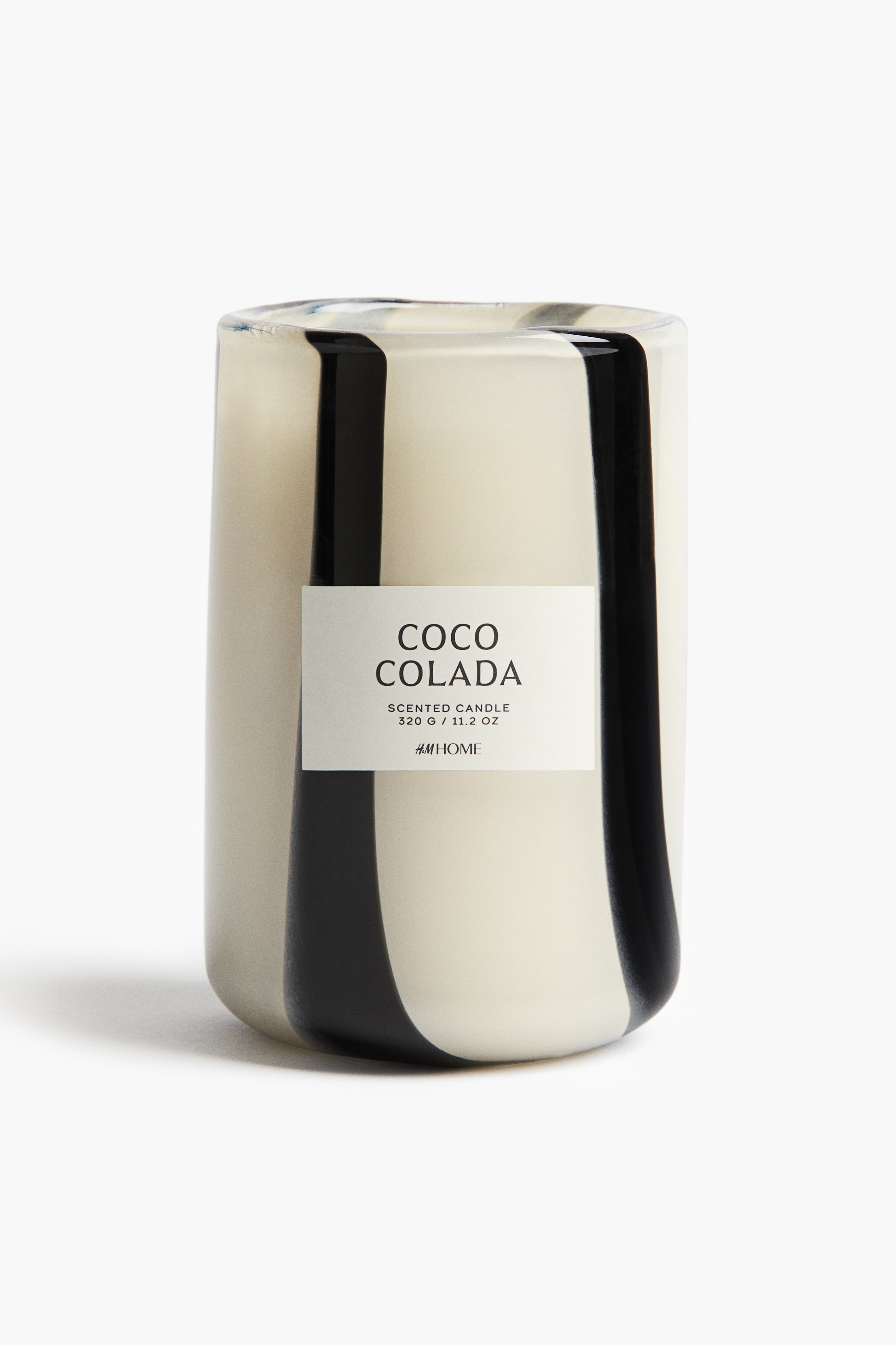 Duftlys i beholder af glas - Coco Colada/Minted Fig