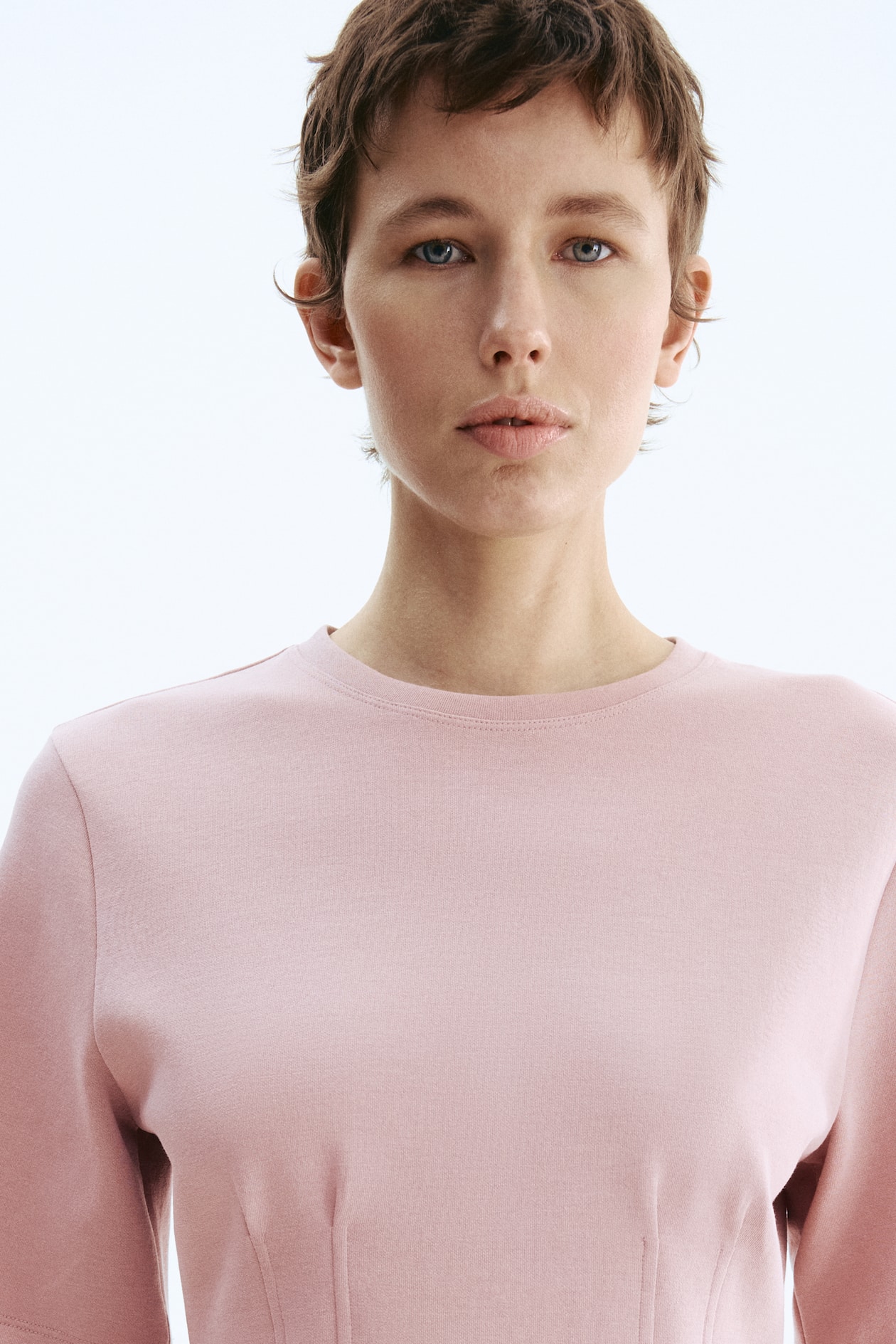 Tapered-Waist Interlock T-Shirt - image 4