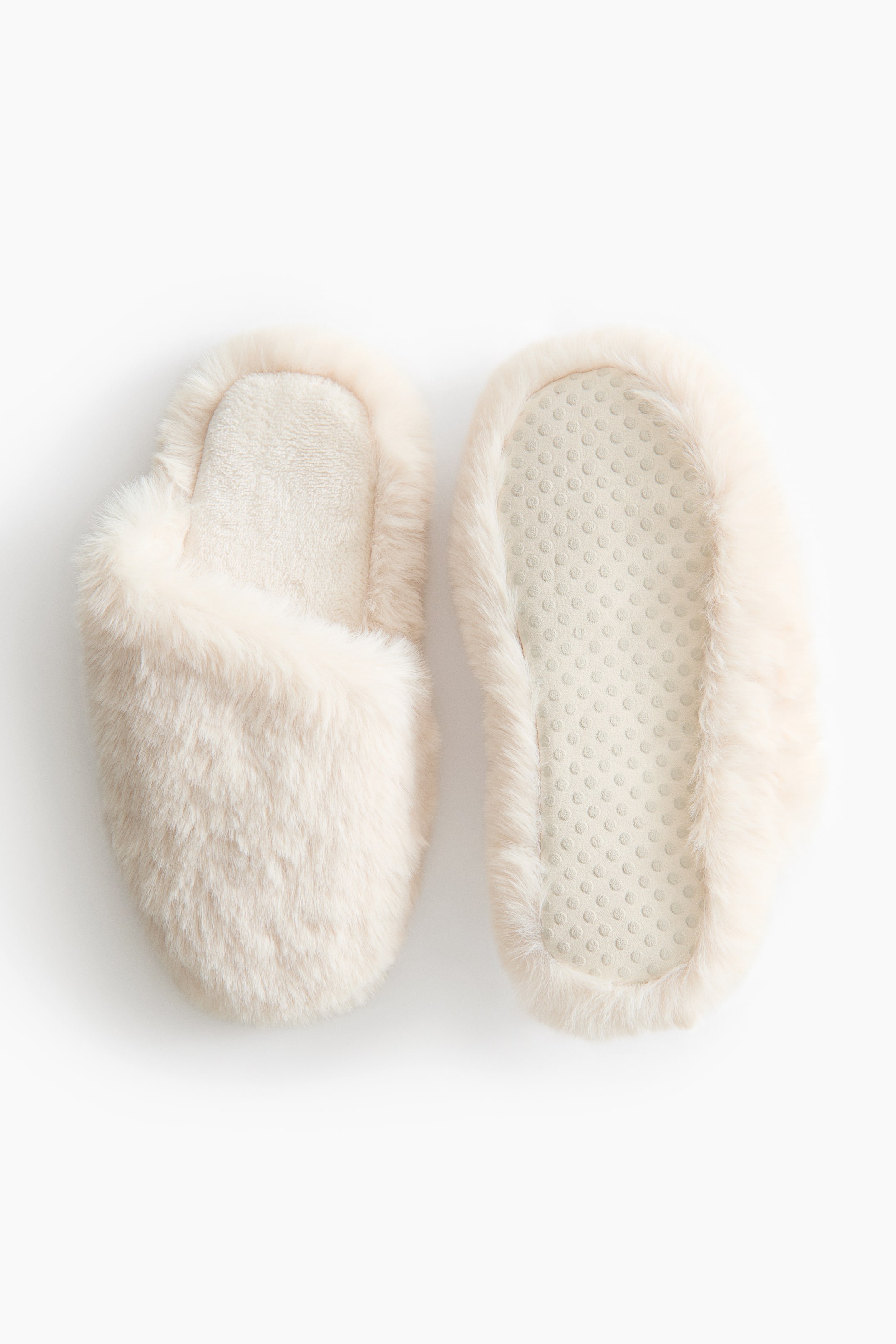 Chaussons duveteux